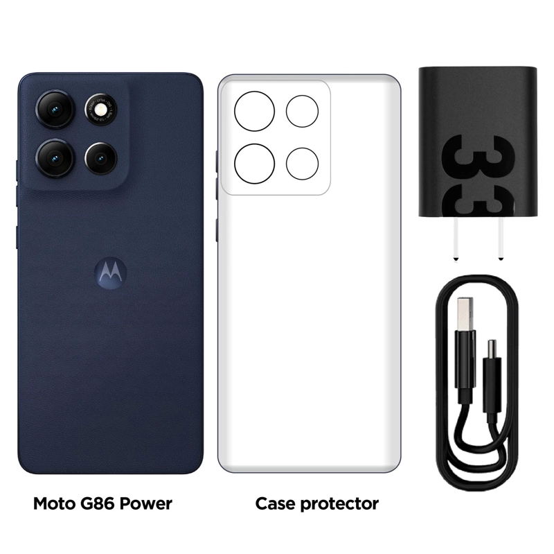 MOTO G86 POWER 8 GB+256GB AZUL - 2