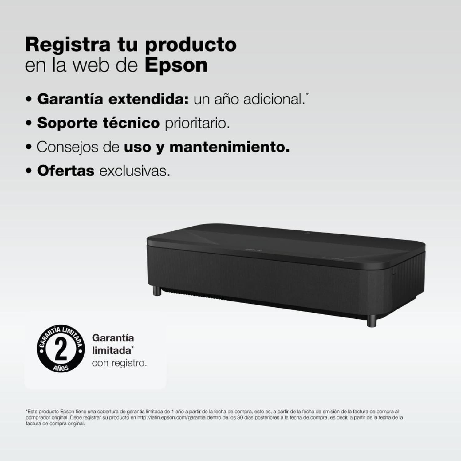 PROYECTOR EPSON 4K LS800 ANDROID TV ALCANCE CORTO NEGRO - 7
