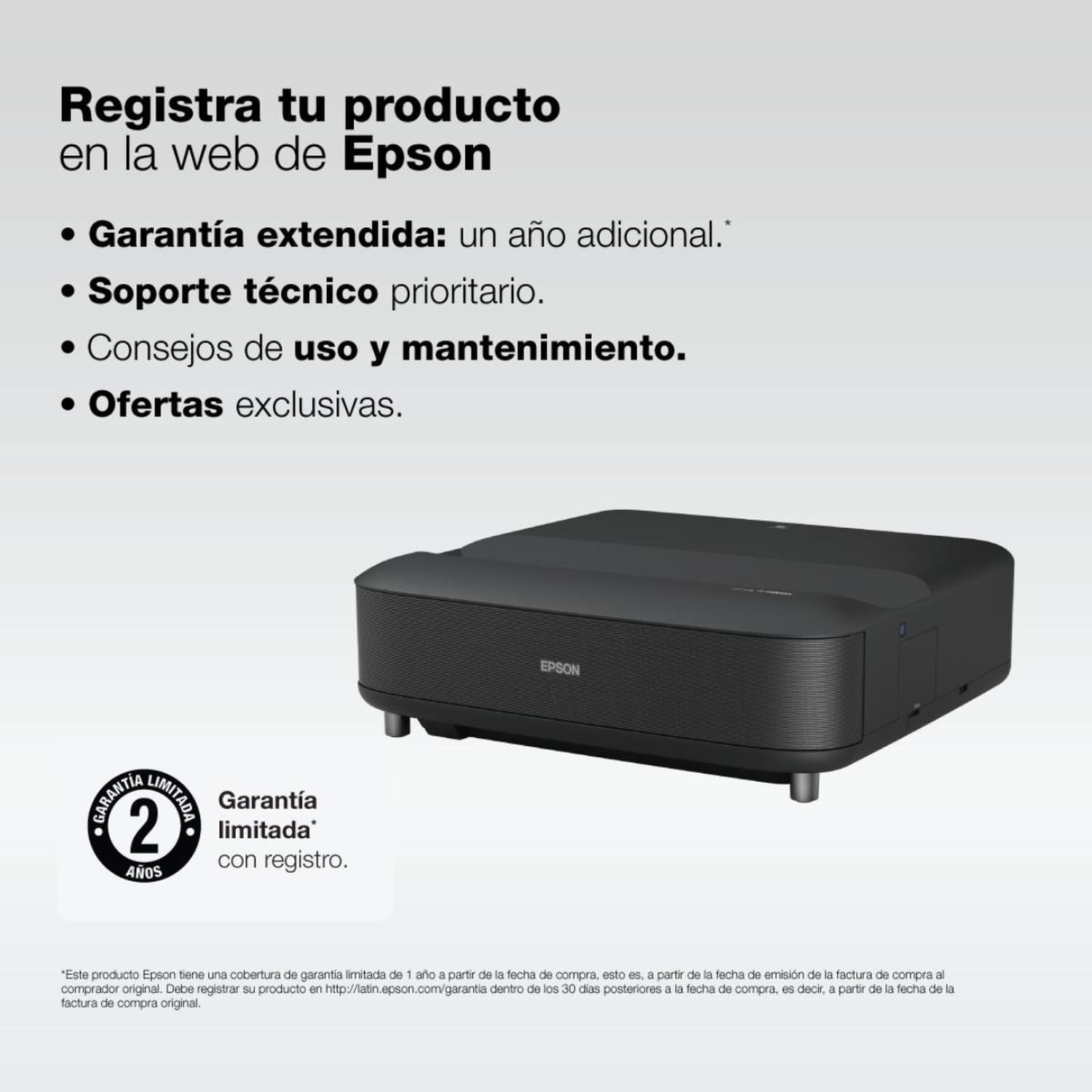 PROYECTOR EPSON 4K LS650 ANDROID TV ALCANCE CORTO - 7