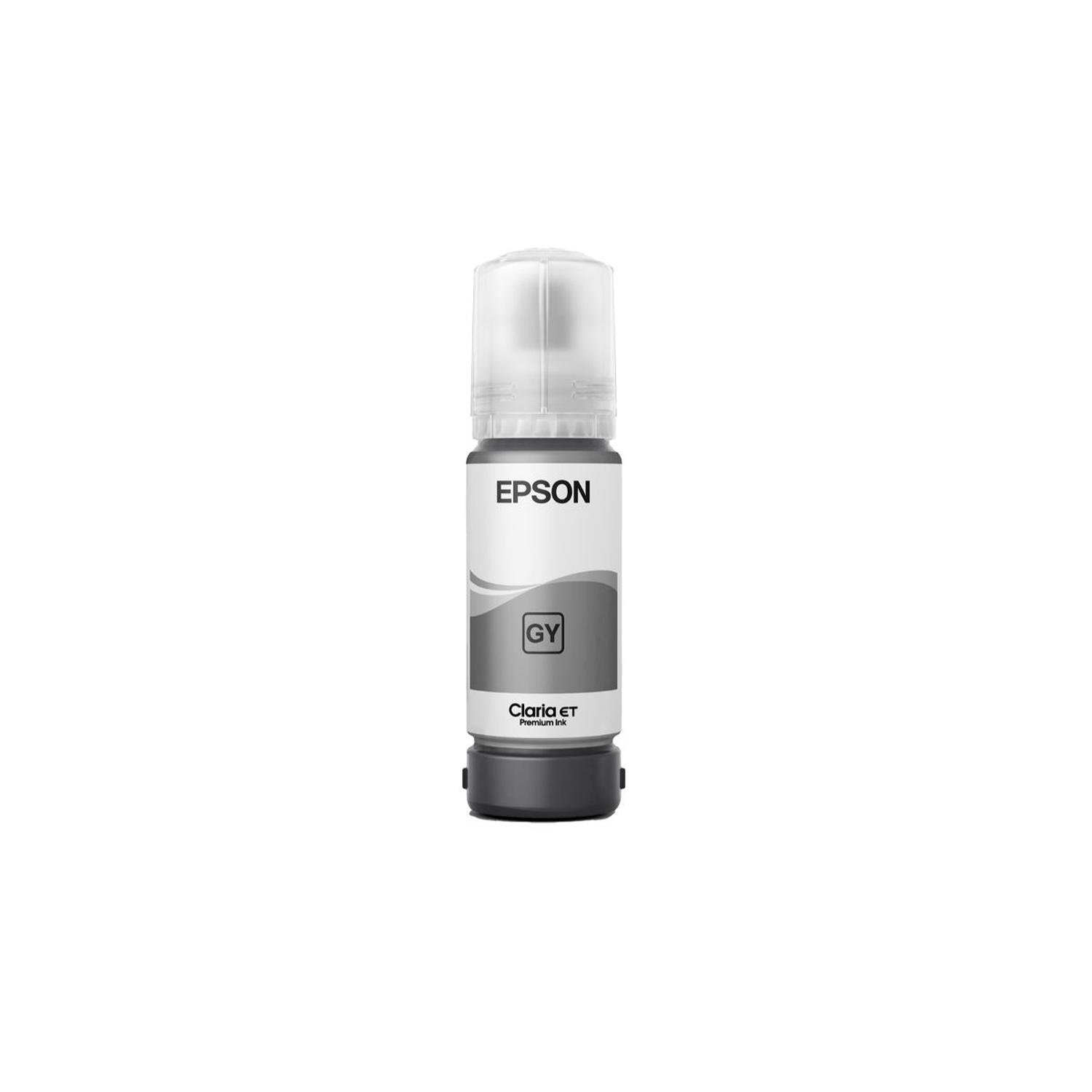 BOTELLA DE TINTA FOTOGRÁFICA EPSON GRIS T555 - 1