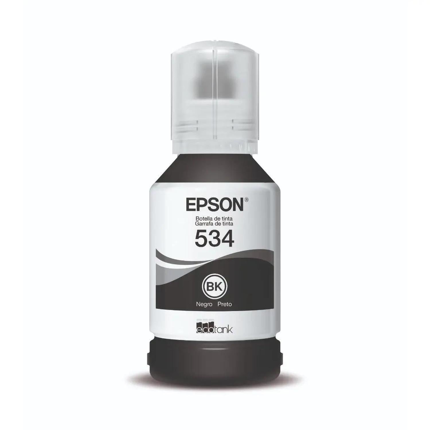 BOTELLA DE TINTA EPSON NEGRA T534 - 2