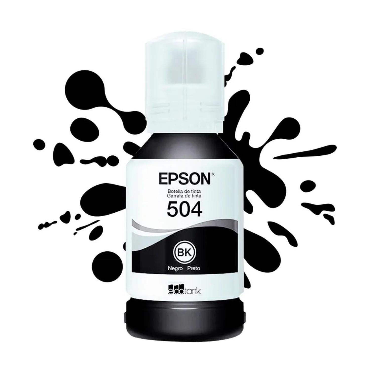 BOTELLA DE TINTA EPSON NEGRA T534 - 4