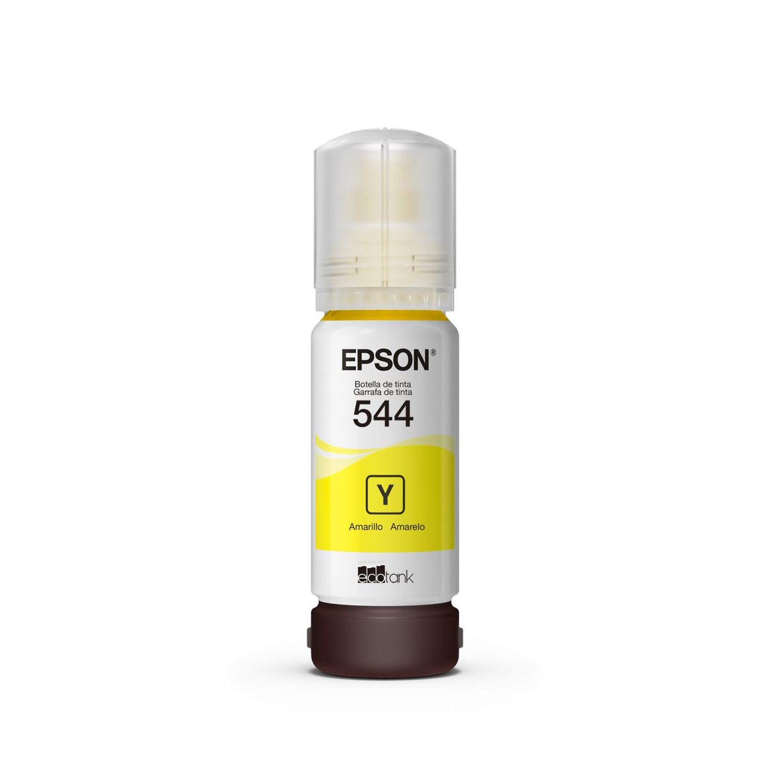 BOTELLA DE TINTA EPSON AMARILLA T544 - 1