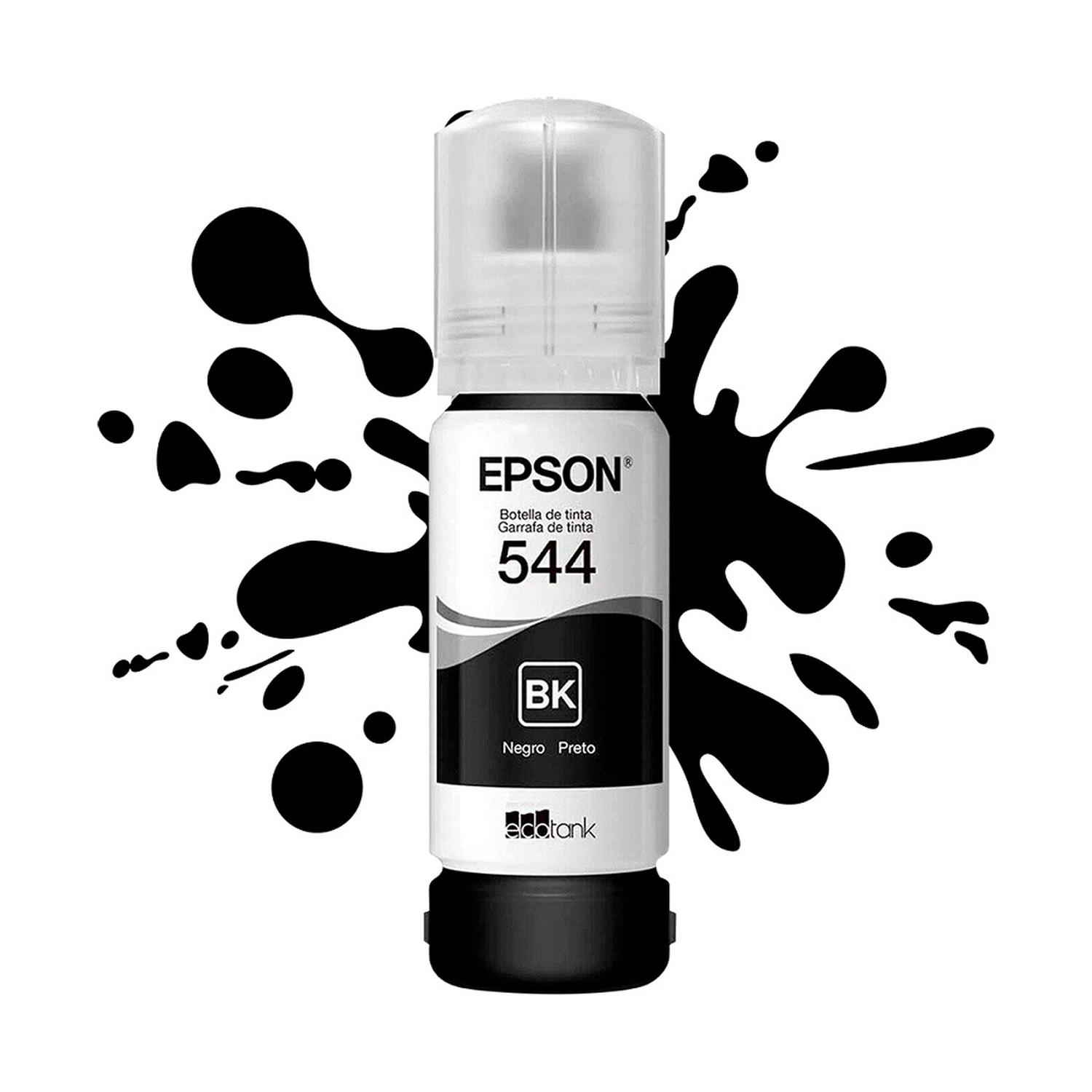 BOTELLA DE TINTA EPSON NEGRA T544 - 2