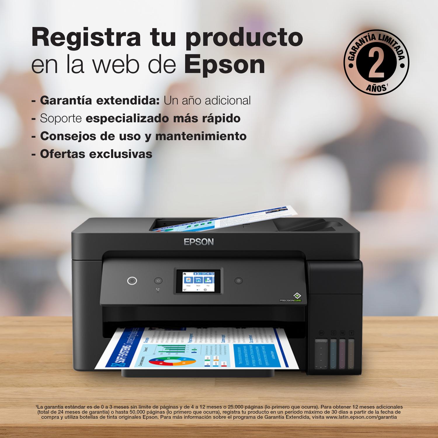 IMPRESORA EPSON MULTIFUNCIÓN 4 EN 1 ECOTANK L14150 WI-FI A3 - 2