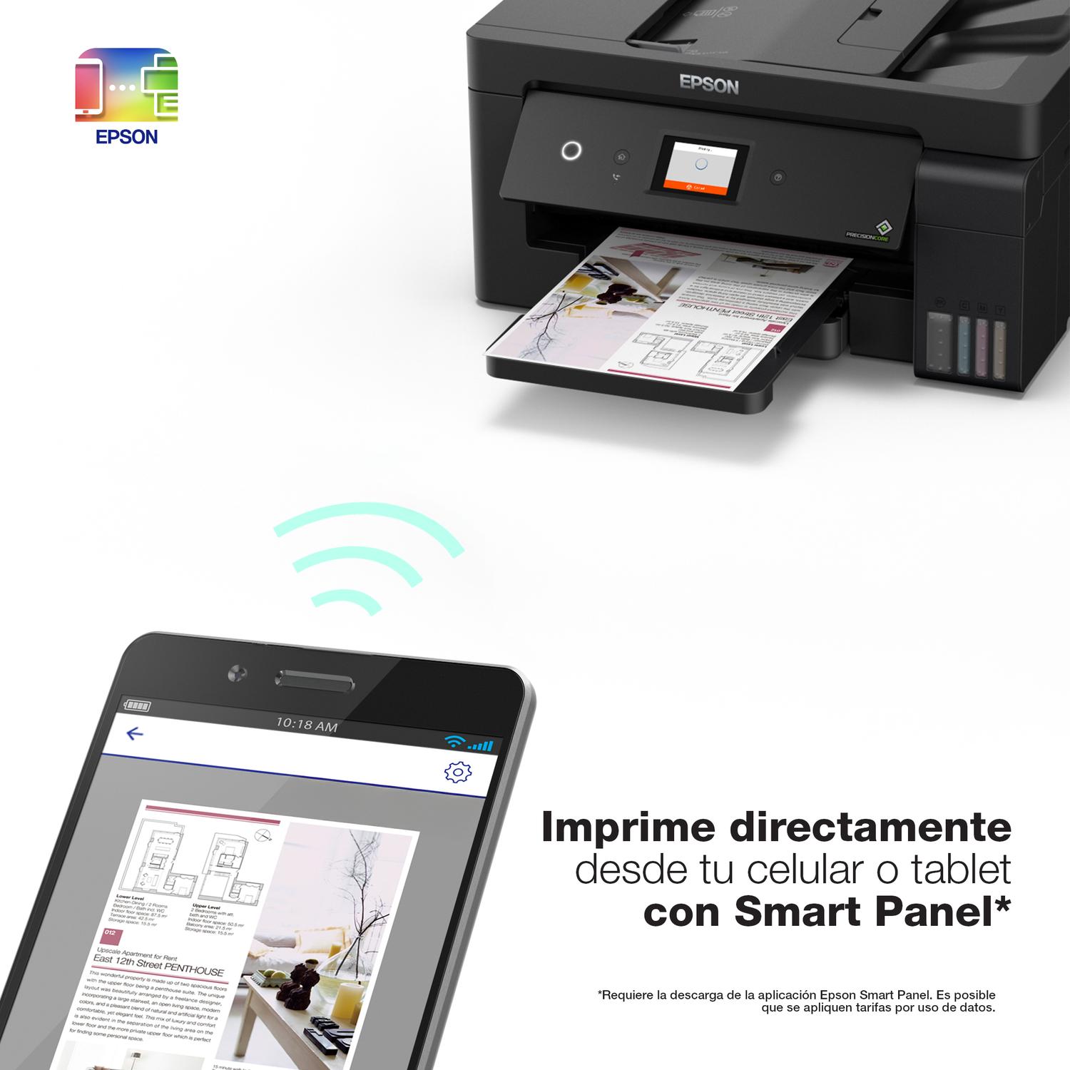 IMPRESORA EPSON MULTIFUNCIÓN 4 EN 1 ECOTANK L14150 WI-FI A3 - 9