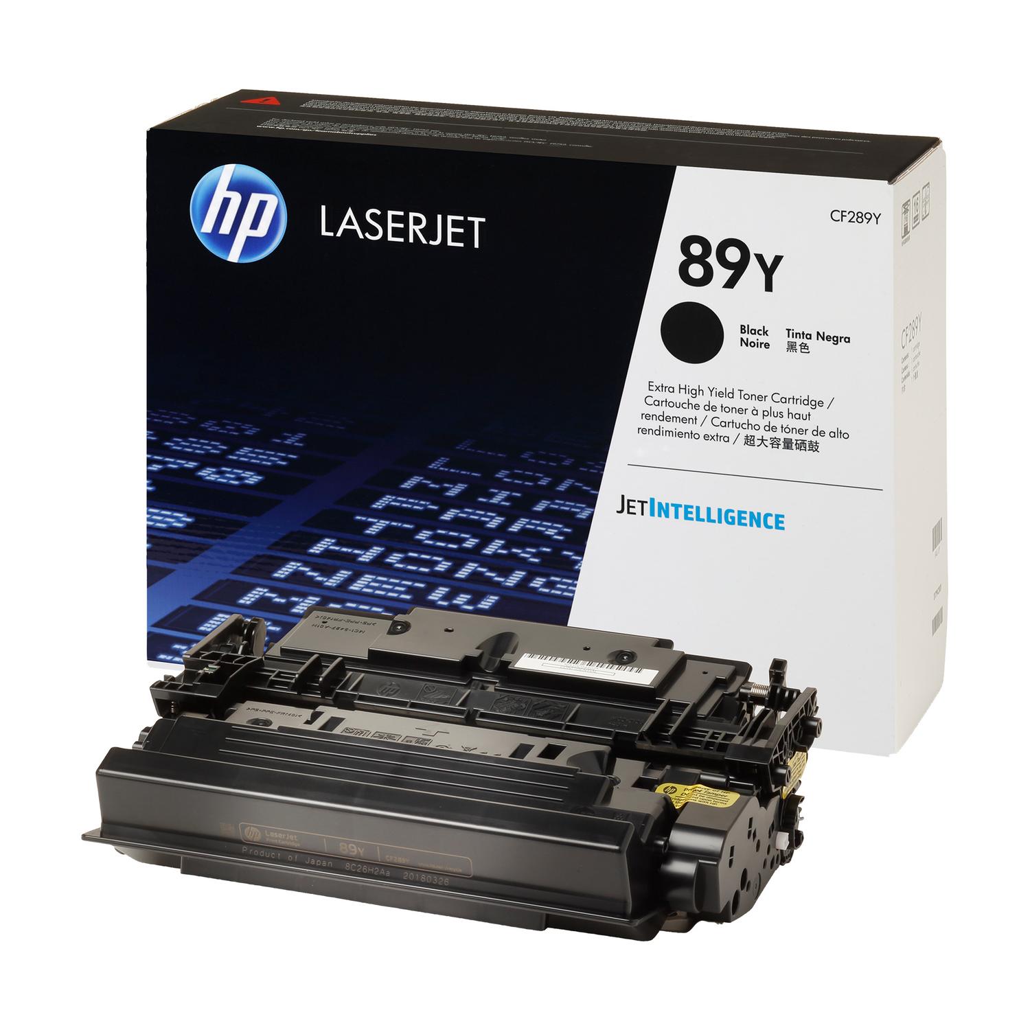HP 89Y EXTRA HIGH YIELD BLACK LASERJET TONER CARTRIDGE - 3