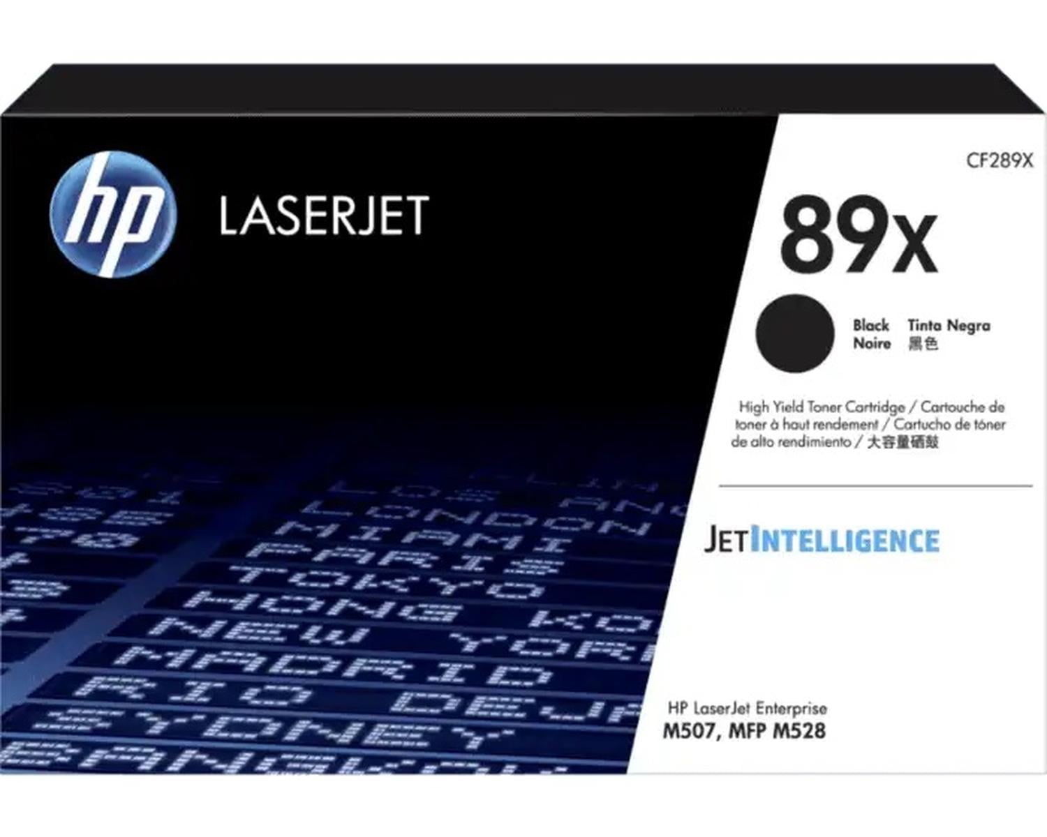 CARTUCHO DE TÓNER HP 89X NEGRO ALTO RENDIMIENTO LASERJET - 1