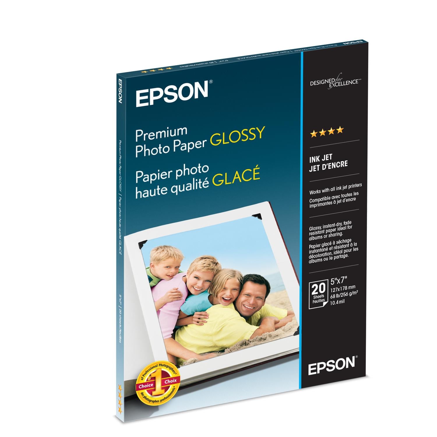 EPSON PAPEL FOTO PREMIUM BRILLANTE (13X18 CM, 100 HOJAS) - 2