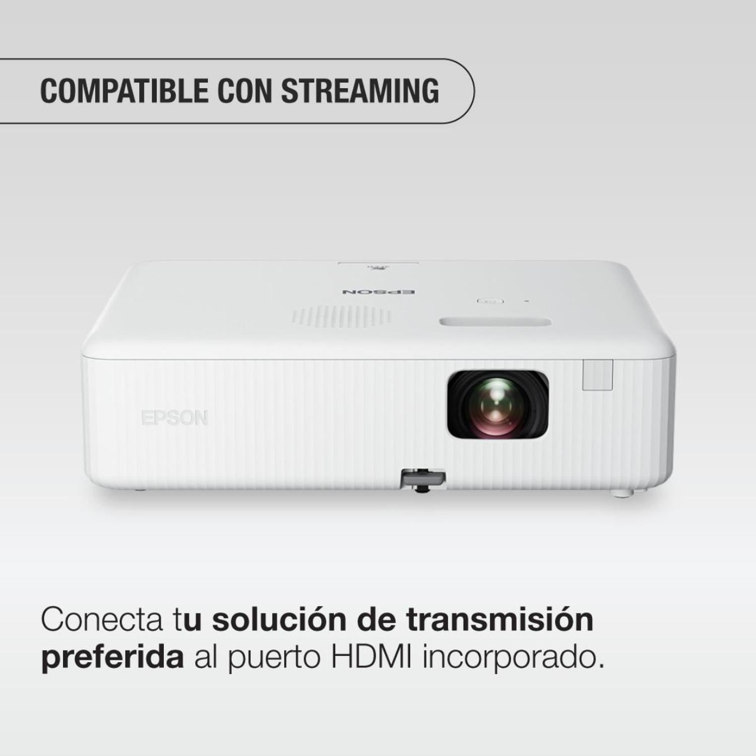 PROYECTOR EPSON PORTÁTIL CO-W01 WXGA / 3.000 LÚMENES - 6