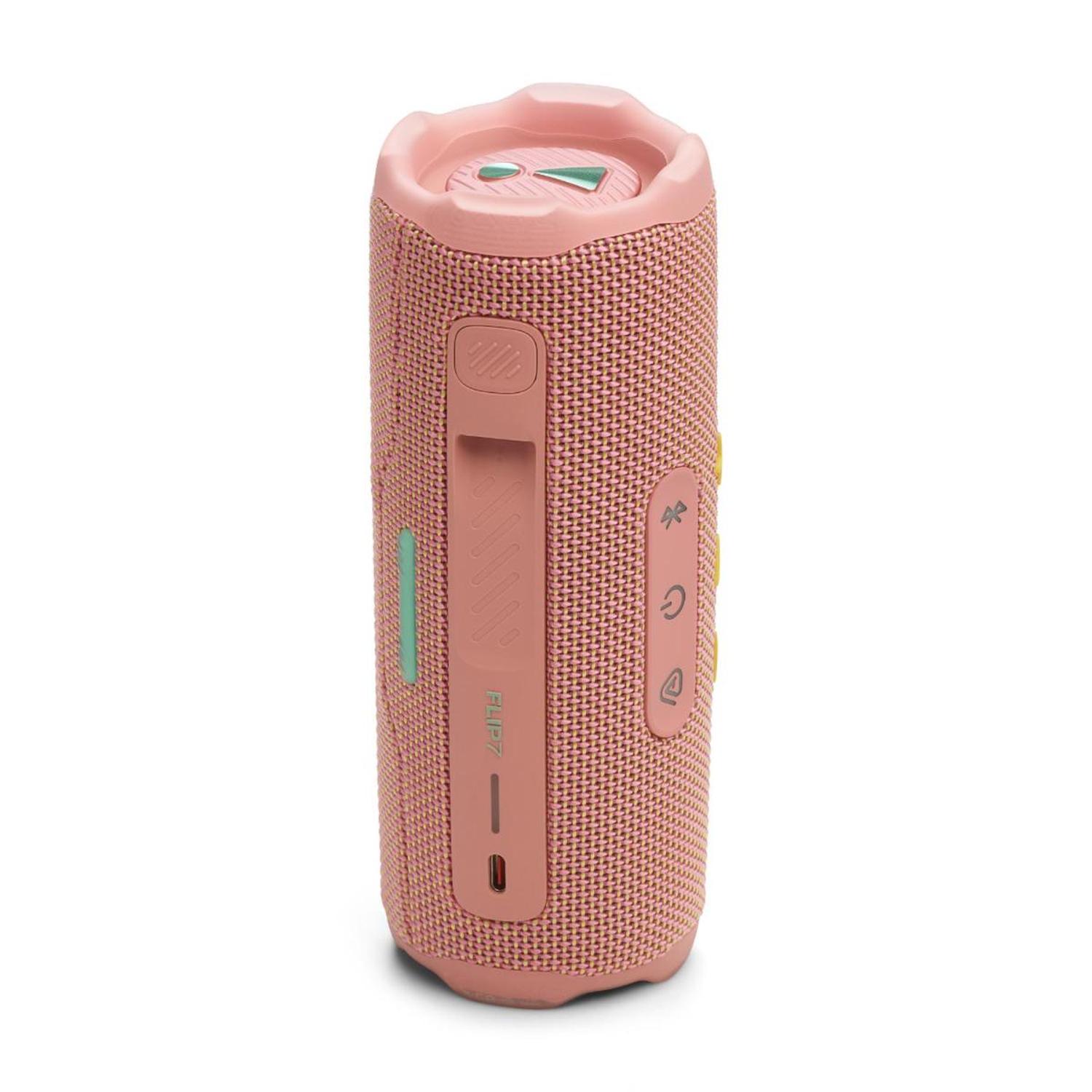 COMBO JBL PARLANTE BOOMBOX 4 BLANCO + PARLANTE FLIP 7 BT ROSADO - 8
