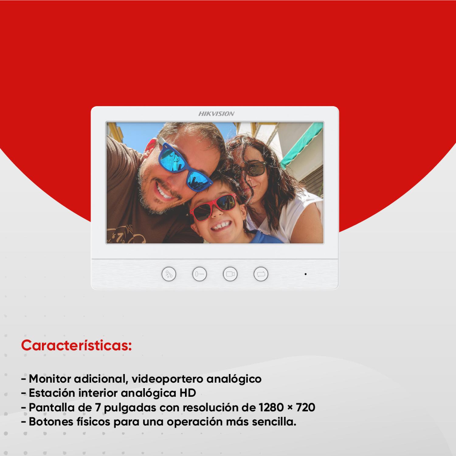 HIK KIT VIDEOPORTERO ANÁLOGO CON RESOLUCIÓN EN HD - 3