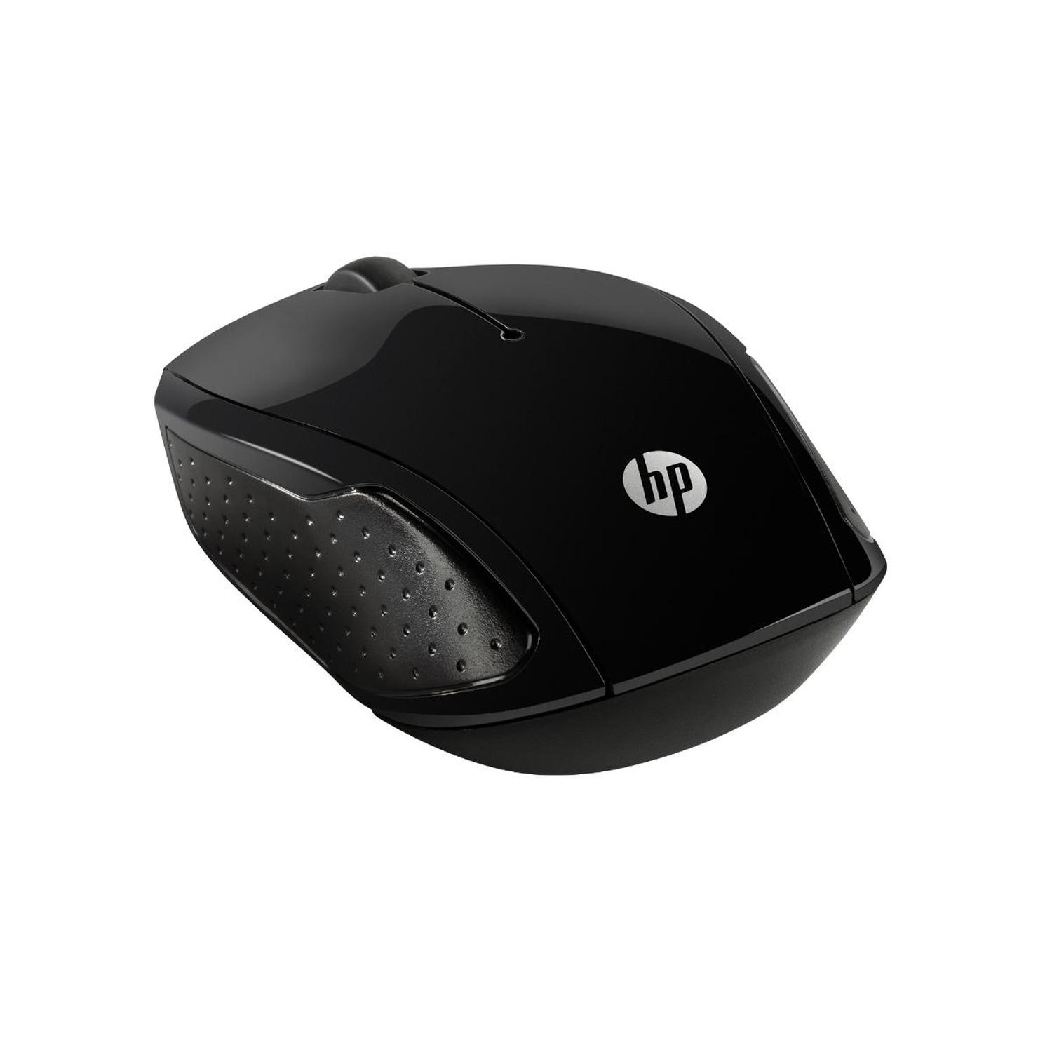 MOUSE INALÁMBRICO HP 200 NEGRO - 2