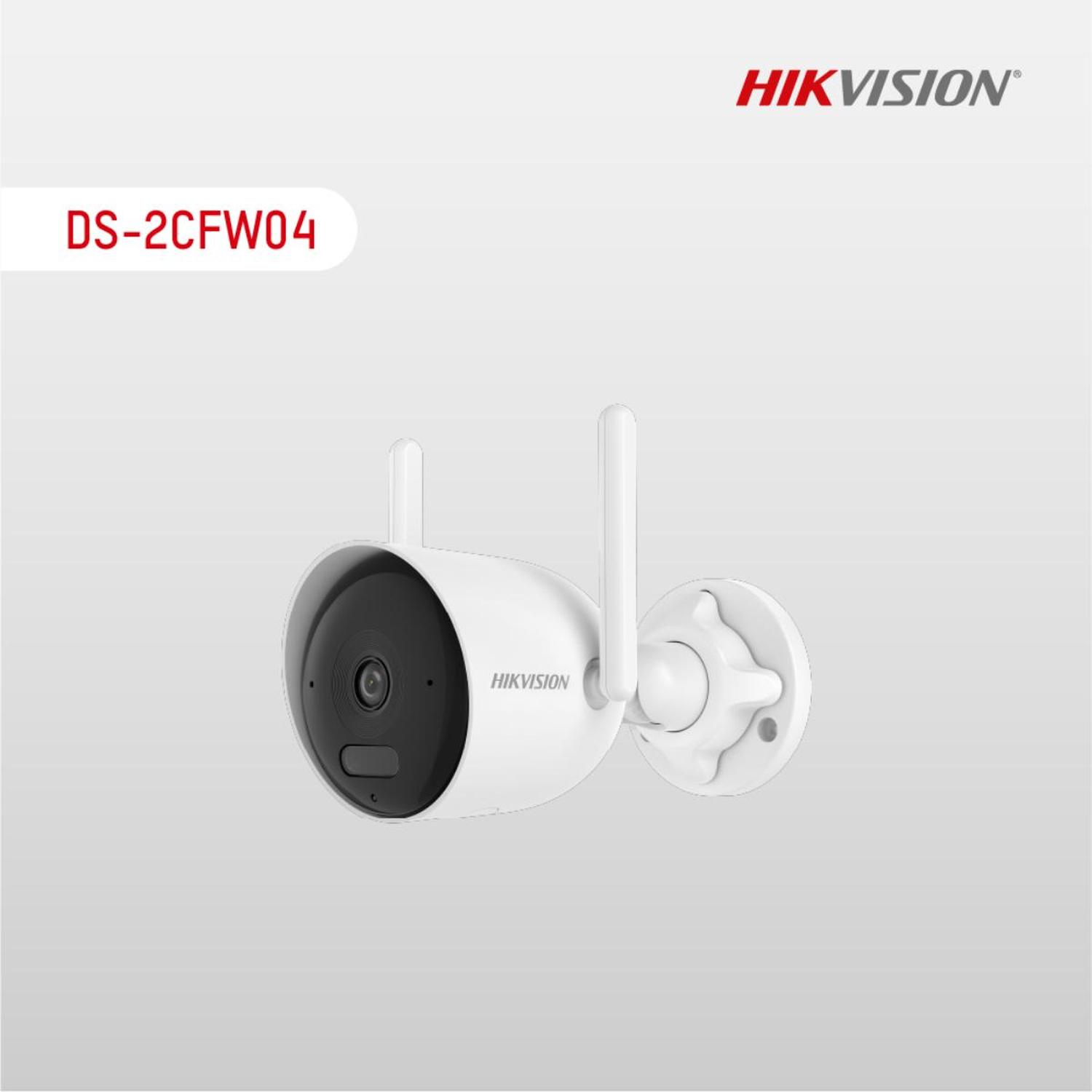 HIKVISION KIT WIFI GRABADOR CÁMARAS BULLET 4MP Y TURRET 5MP - 4