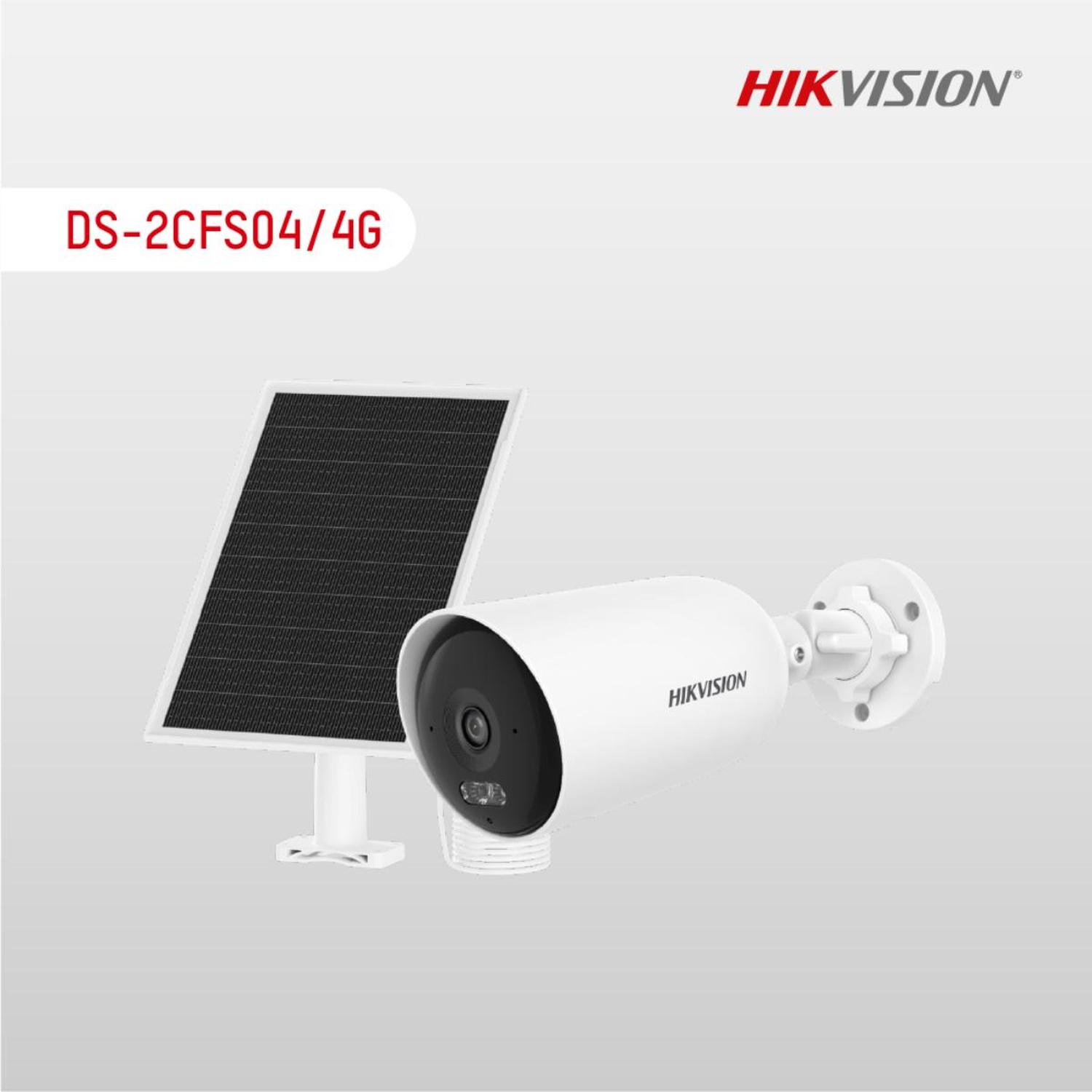 HIKVISION CÁMARA 4MP CON PANEL SOLAR 4G - 1
