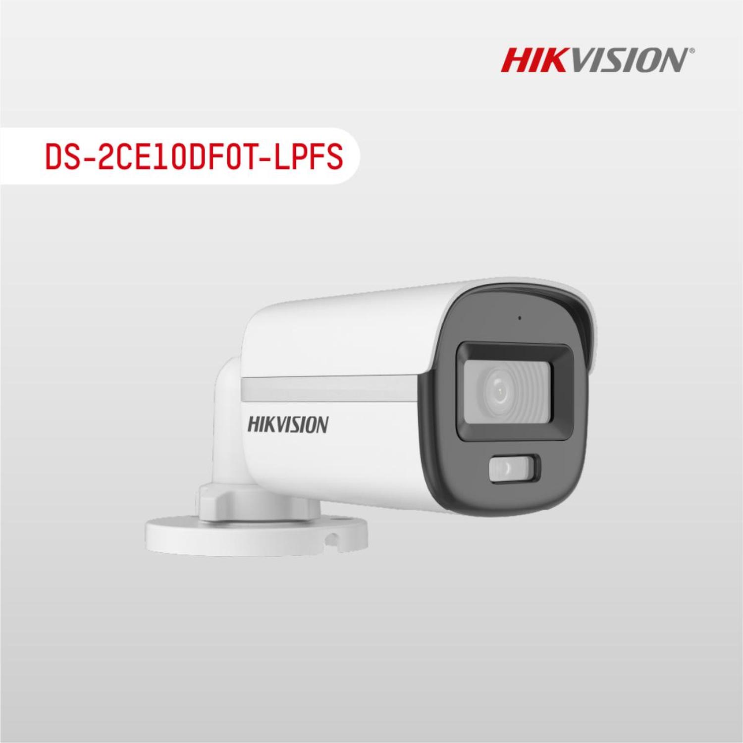 HIKVISION CÁMARA COLORVU 2MP CON AUDIO - 1