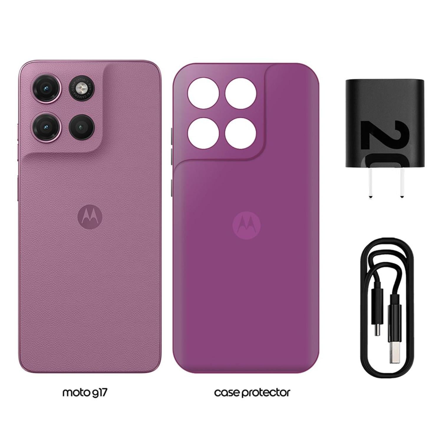 MOTOROLA G17 4GB+256GB ROSA - 2