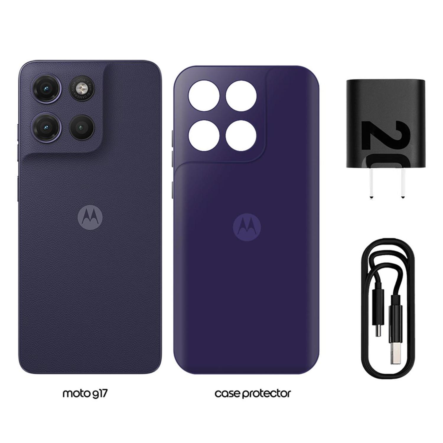 MOTOROLA G17 4GB+256GB ARANDANO - 2