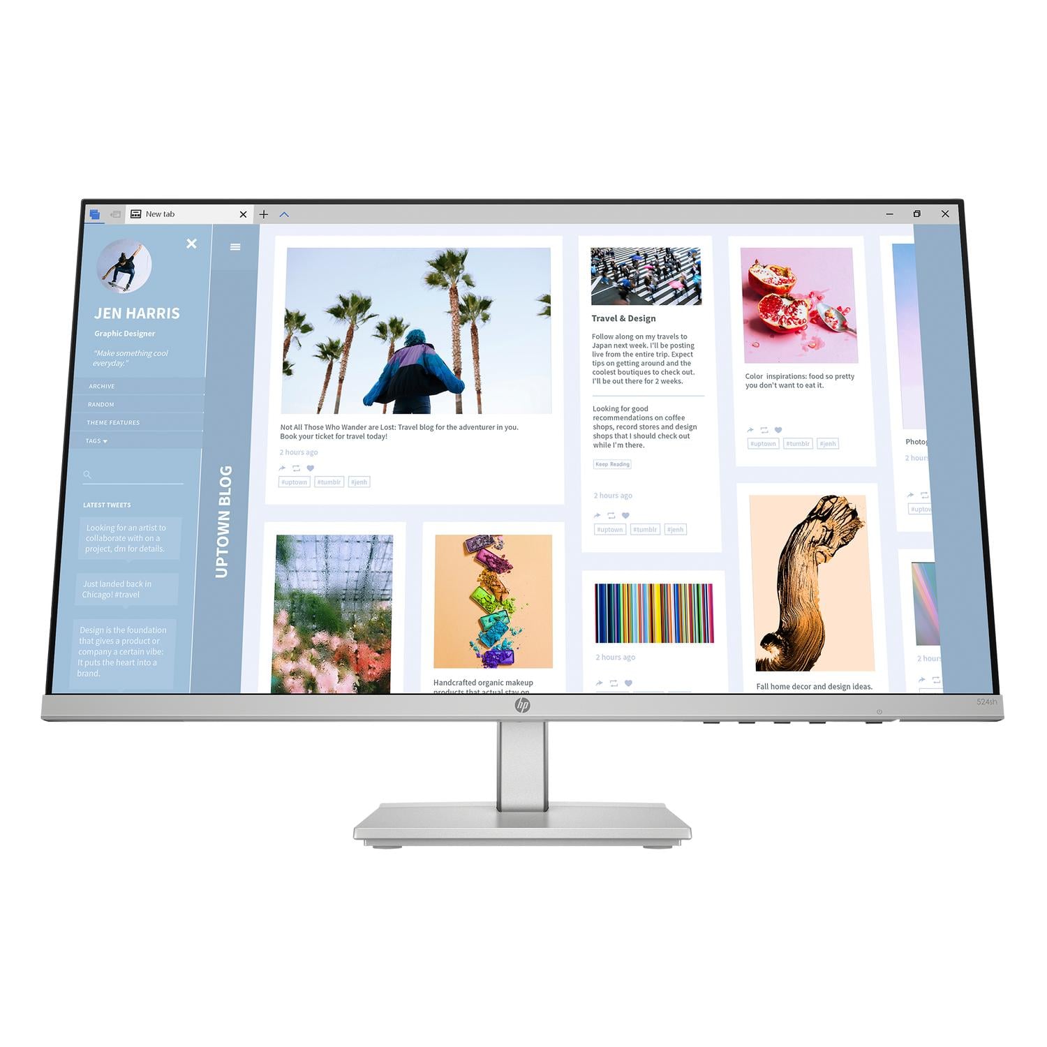MONITOR HP SERIES 5 23.8' 524SH, FHD, 48 A 100 HZ - 1