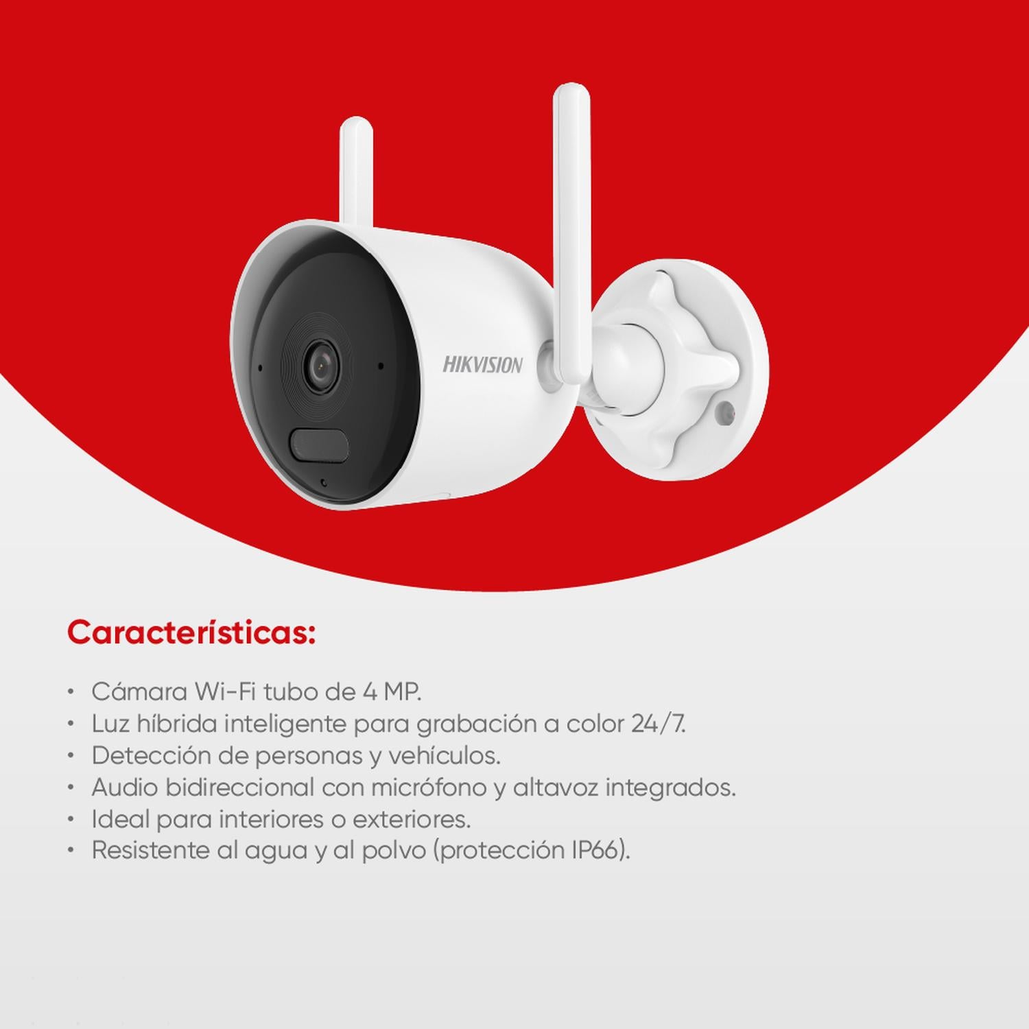 KIT EASYLINK PT GRANDE + BULLET 1 TERA ALMACENAMIENTO 4 MP HIKVISION - 3