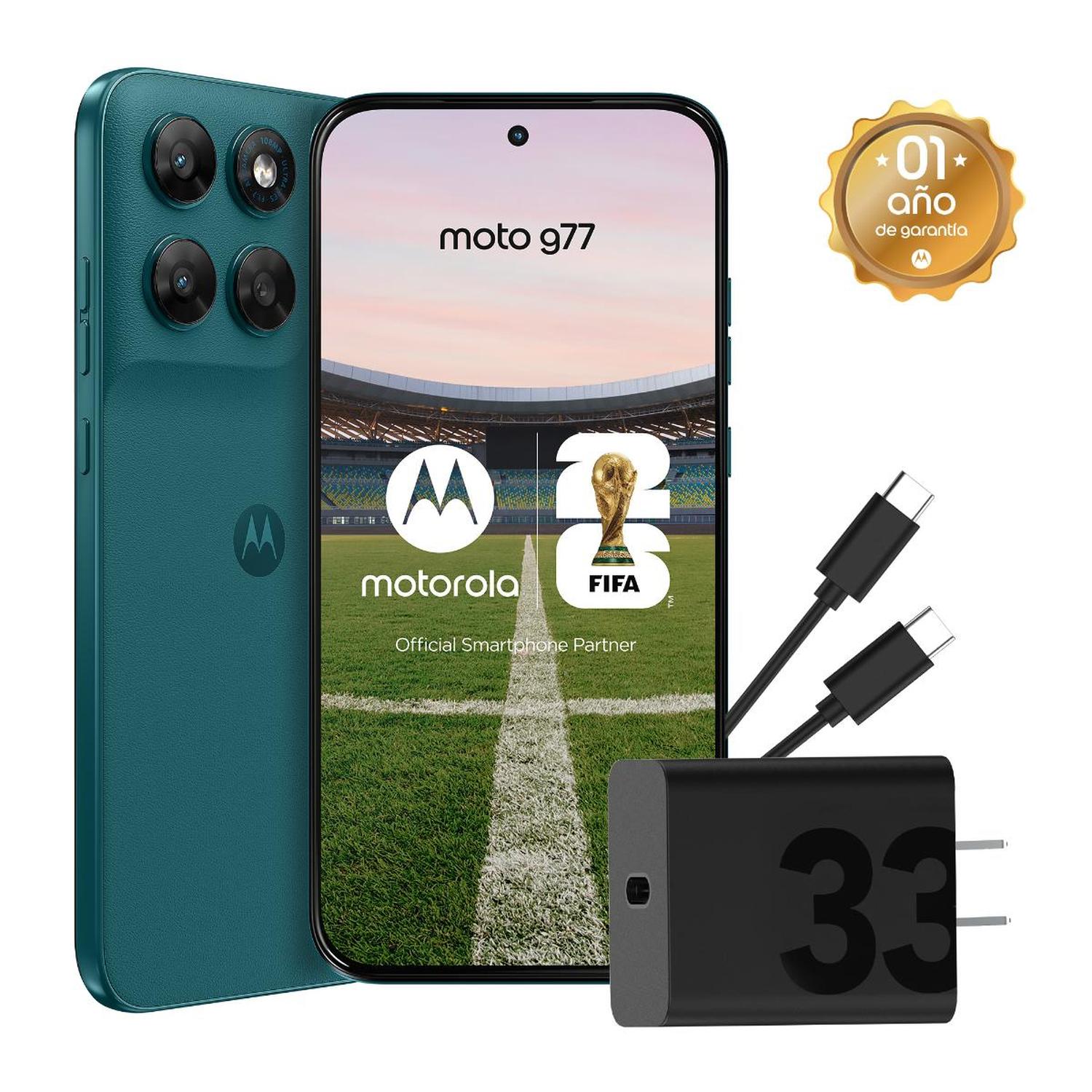 MOTOROLA G77 8GB+256GB ESMERALDA - 1