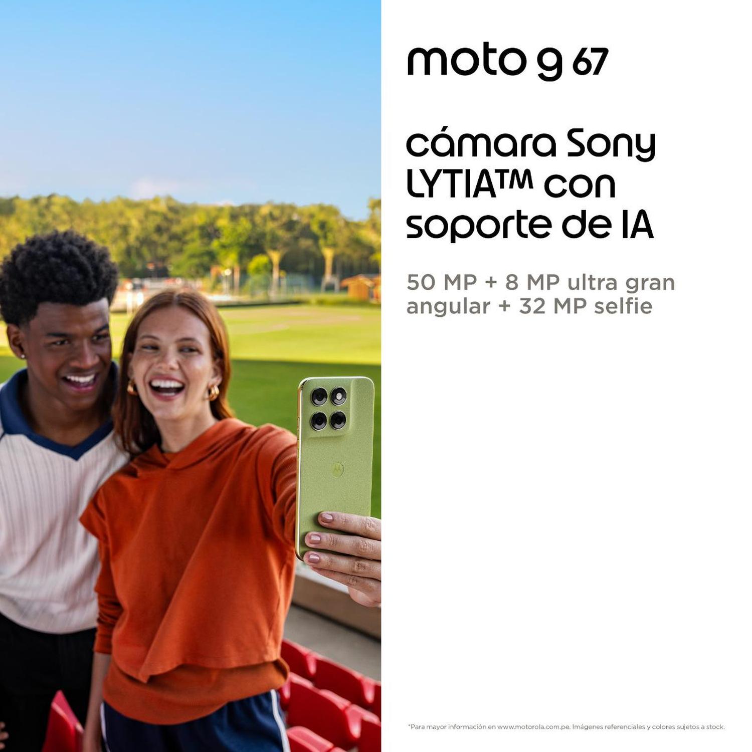 MOTOROLA G67 4GB+256GB GRIS - 7