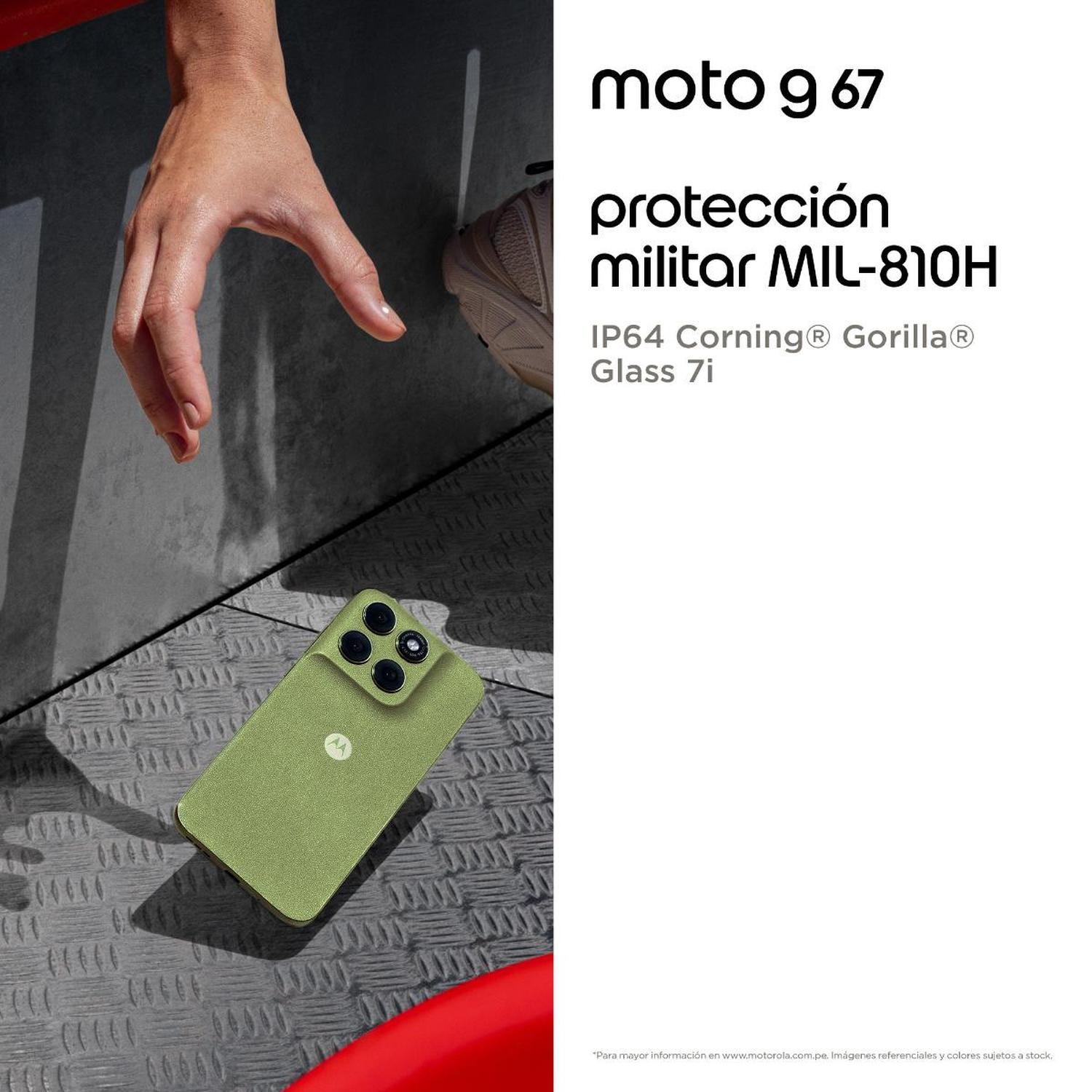 MOTOROLA G67 4GB+256GB GRIS - 9