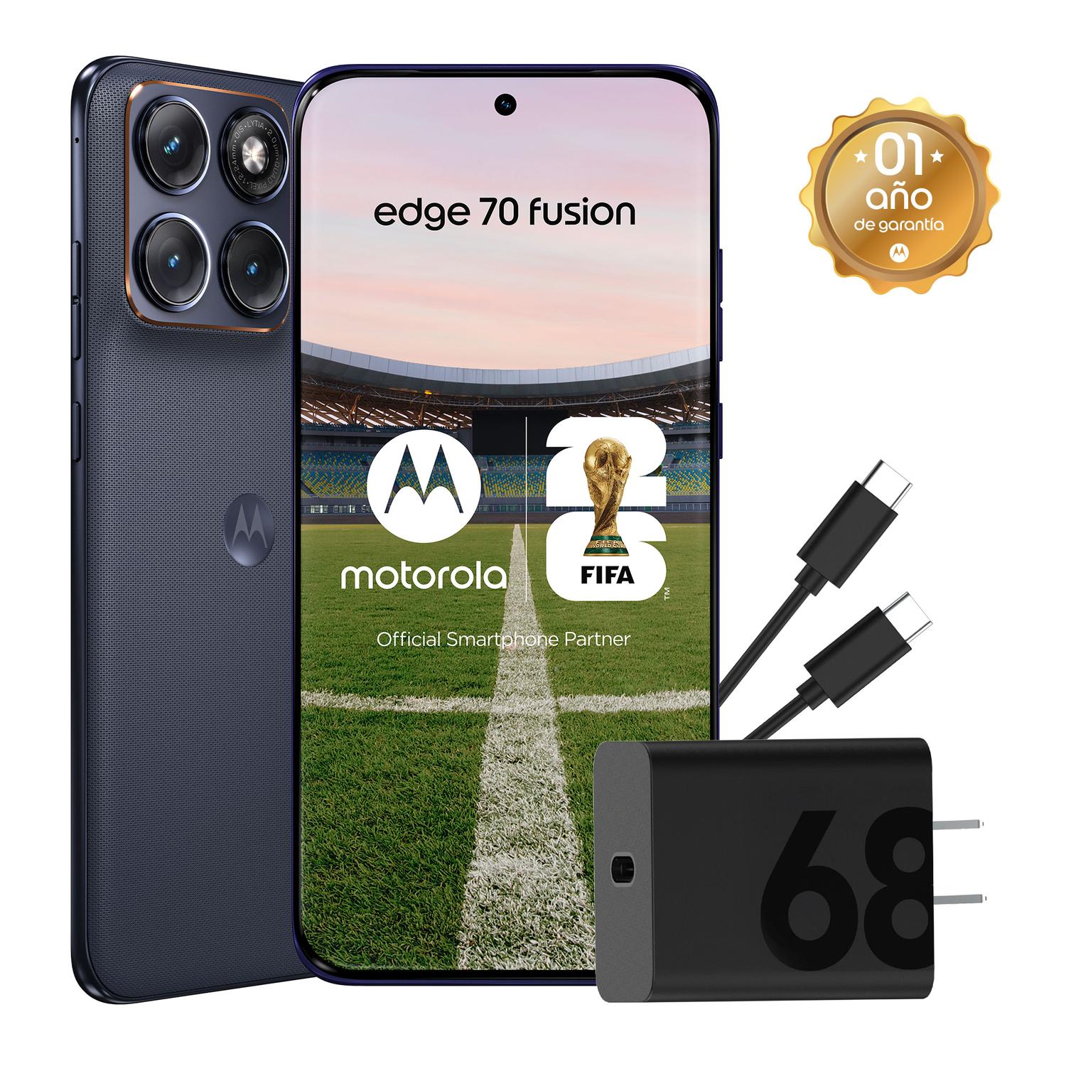 MOTOROLA EDGE 70 FUSION 8GB+256GB AZUL - 1