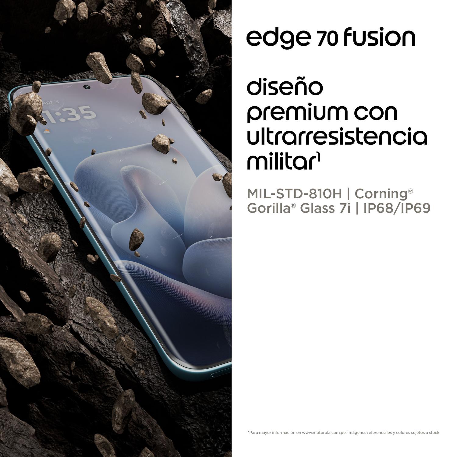 MOTOROLA EDGE 70 FUSION 8GB+256GB AZUL - 9