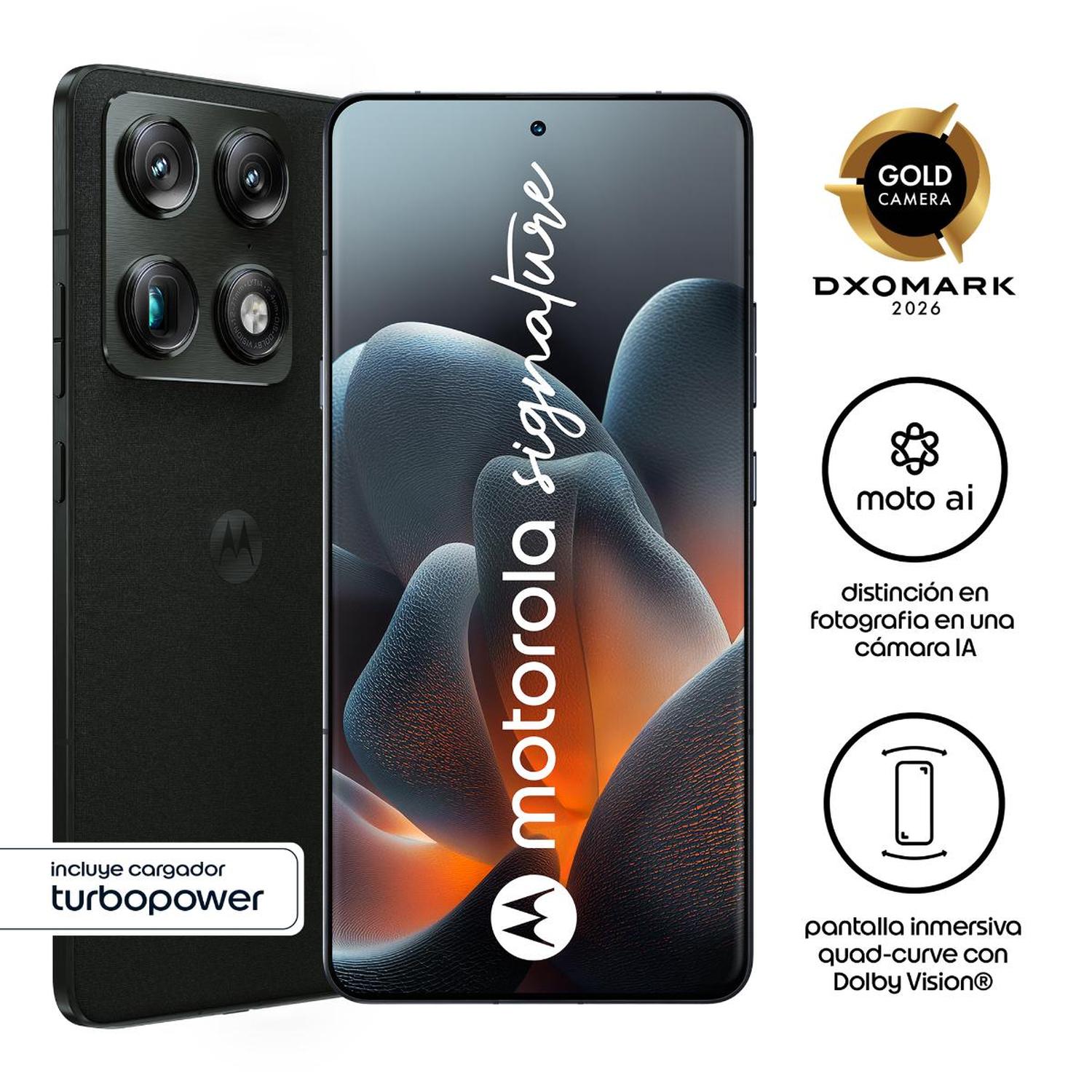 MOTOROLA SIGNATURE 16GB+1T NEGRO - 1