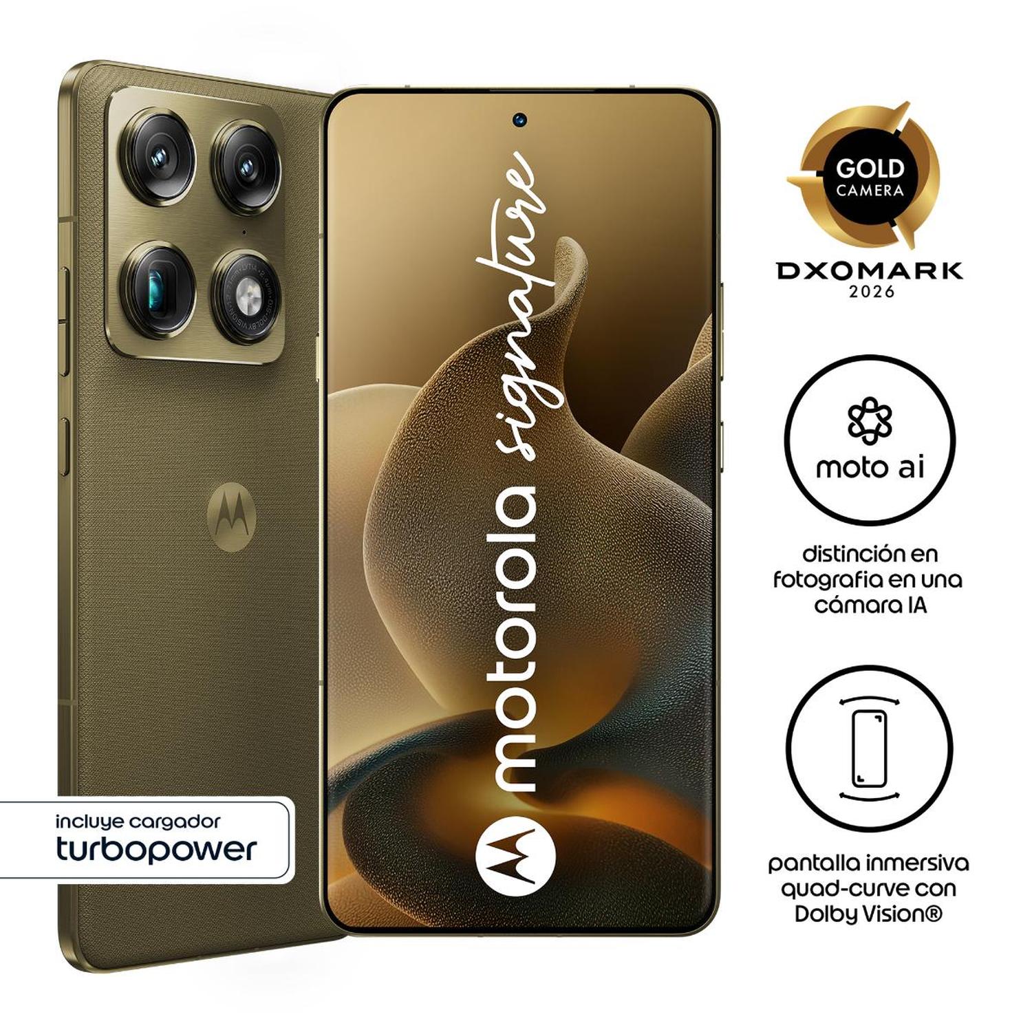 MOTOROLA SIGNATURE 16GB+1T OLIVO - 1