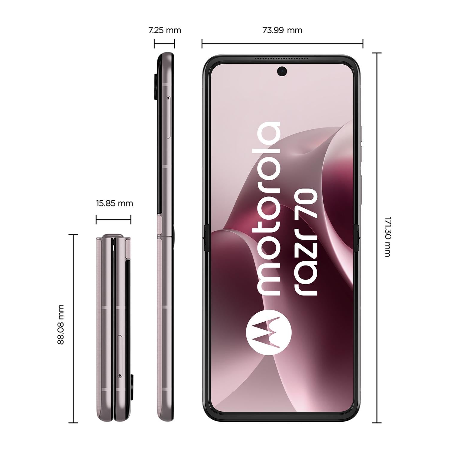 MOTO RAZR 70 12GB/512GB ROSA - 4