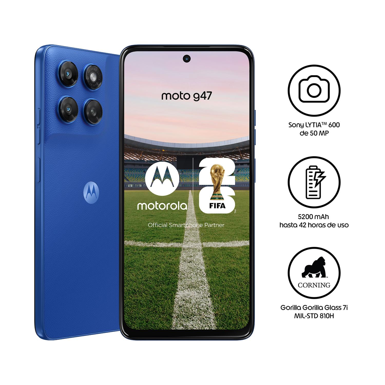 MOTO G47 4GB/128GB AZUL - 2