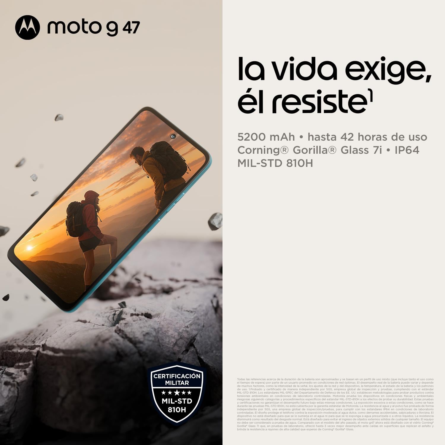 MOTO G47 4GB/128GB AZUL - 6