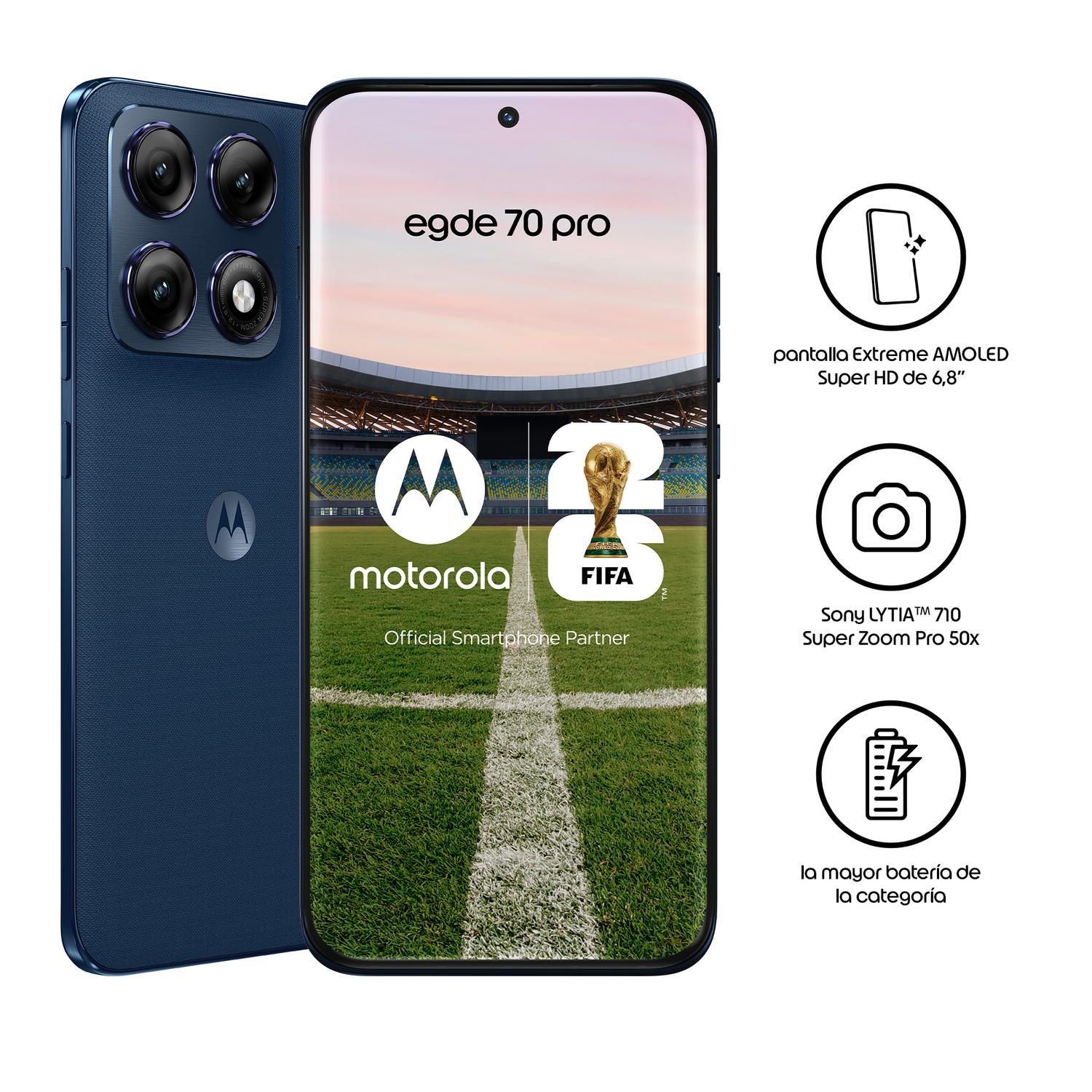 MOTO EDGE 70 PRO 12GB/512GB AZUL - 2
