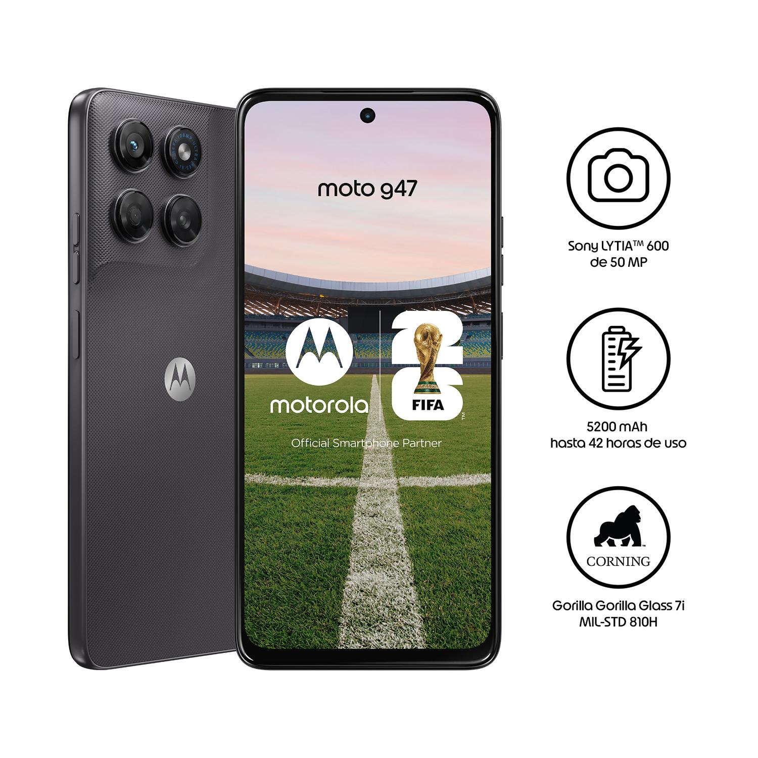 MOTO G47 4GB/128GB GRIS - 2