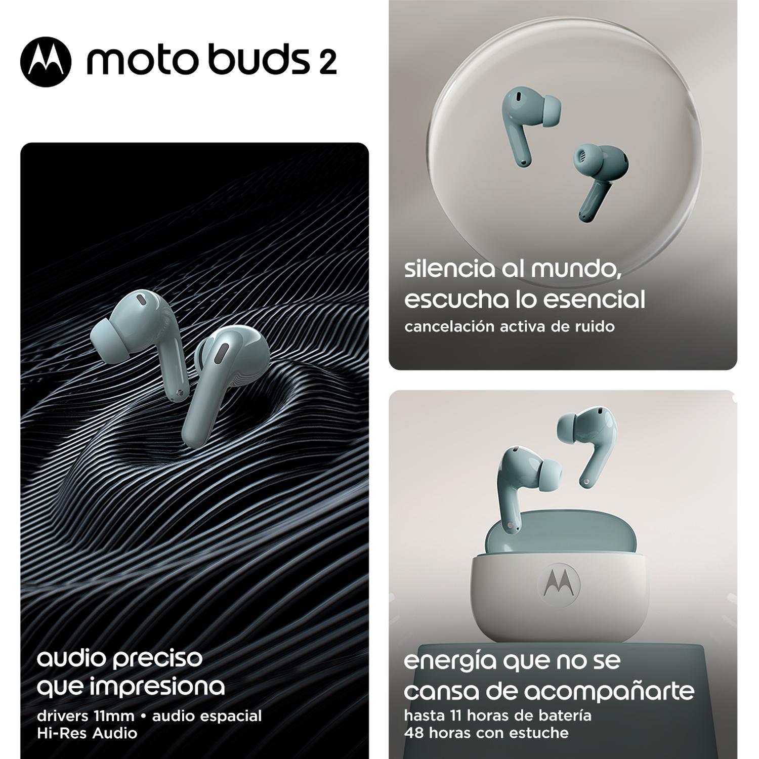 MOTOROLA MOTO BUDS 2 GRAY MIST - 3