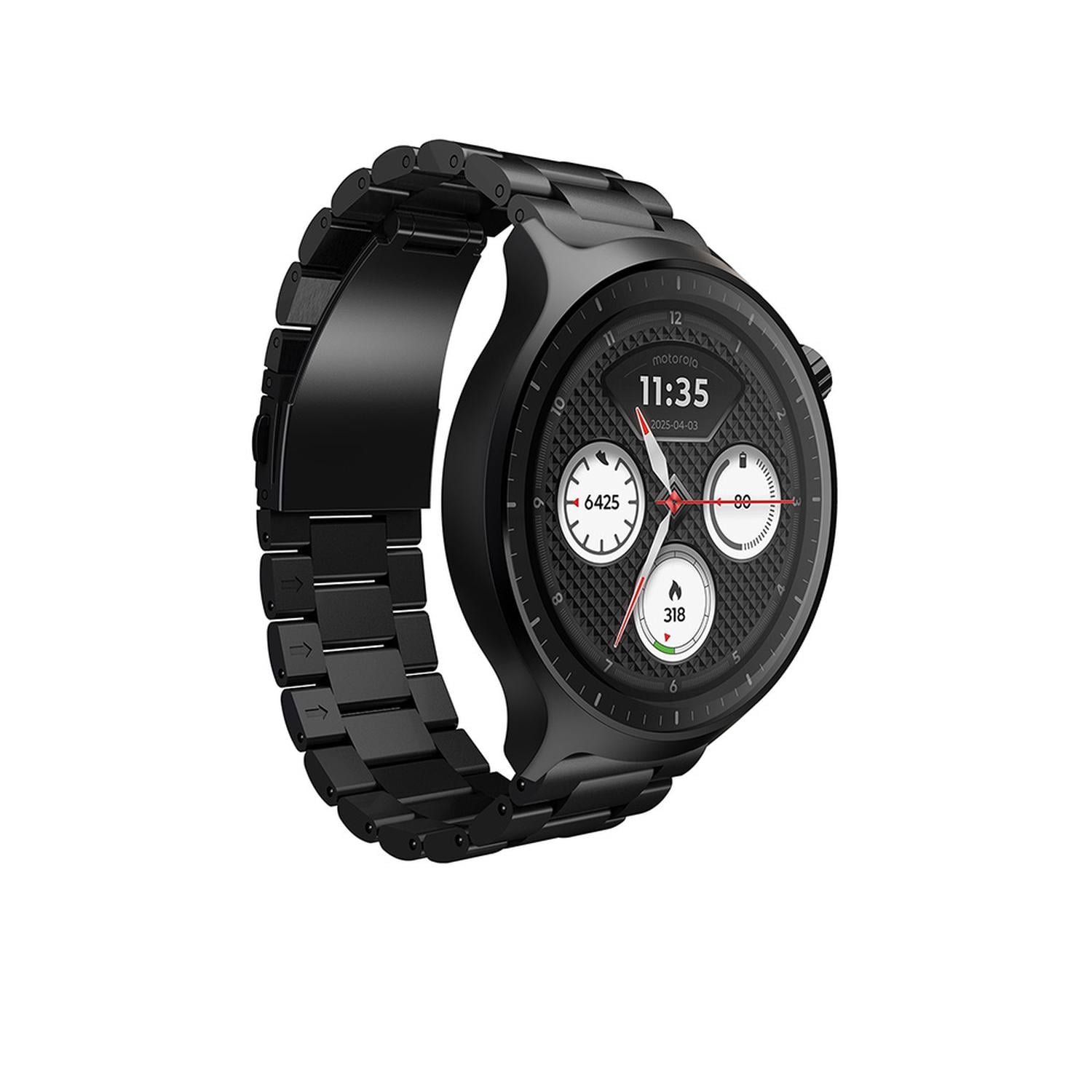 MOTO WATCH NEGRO METALICO - 2