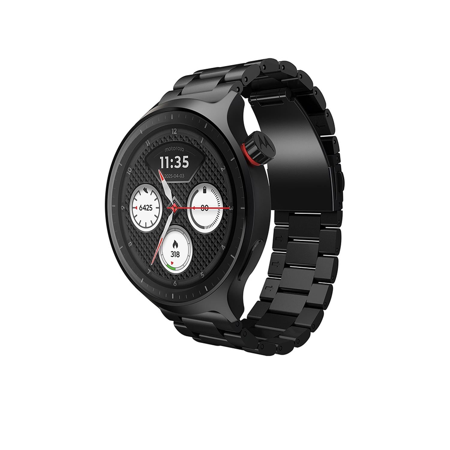 MOTO WATCH NEGRO METALICO - 3