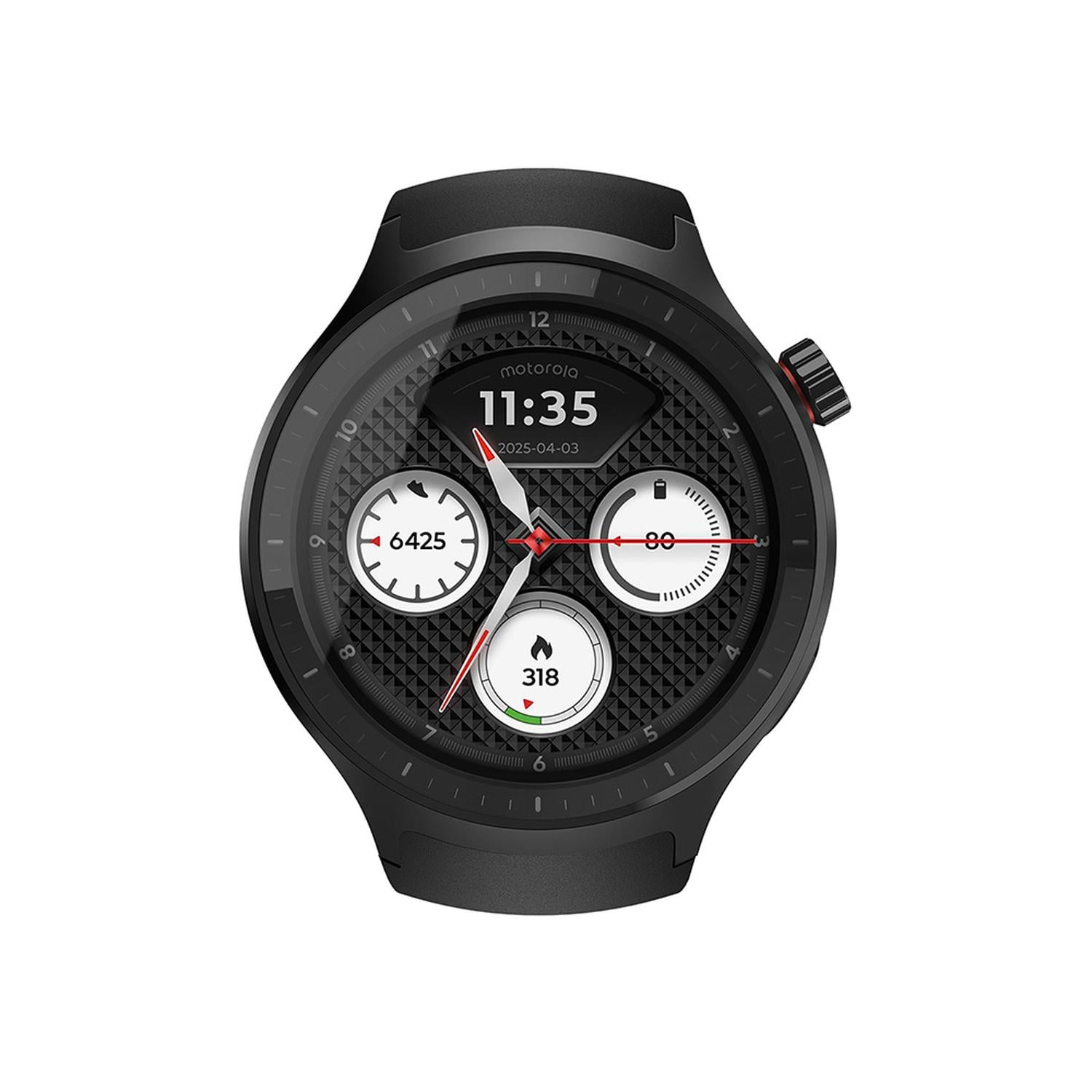 MOTO WATCH NEGRO SILICONA - 1