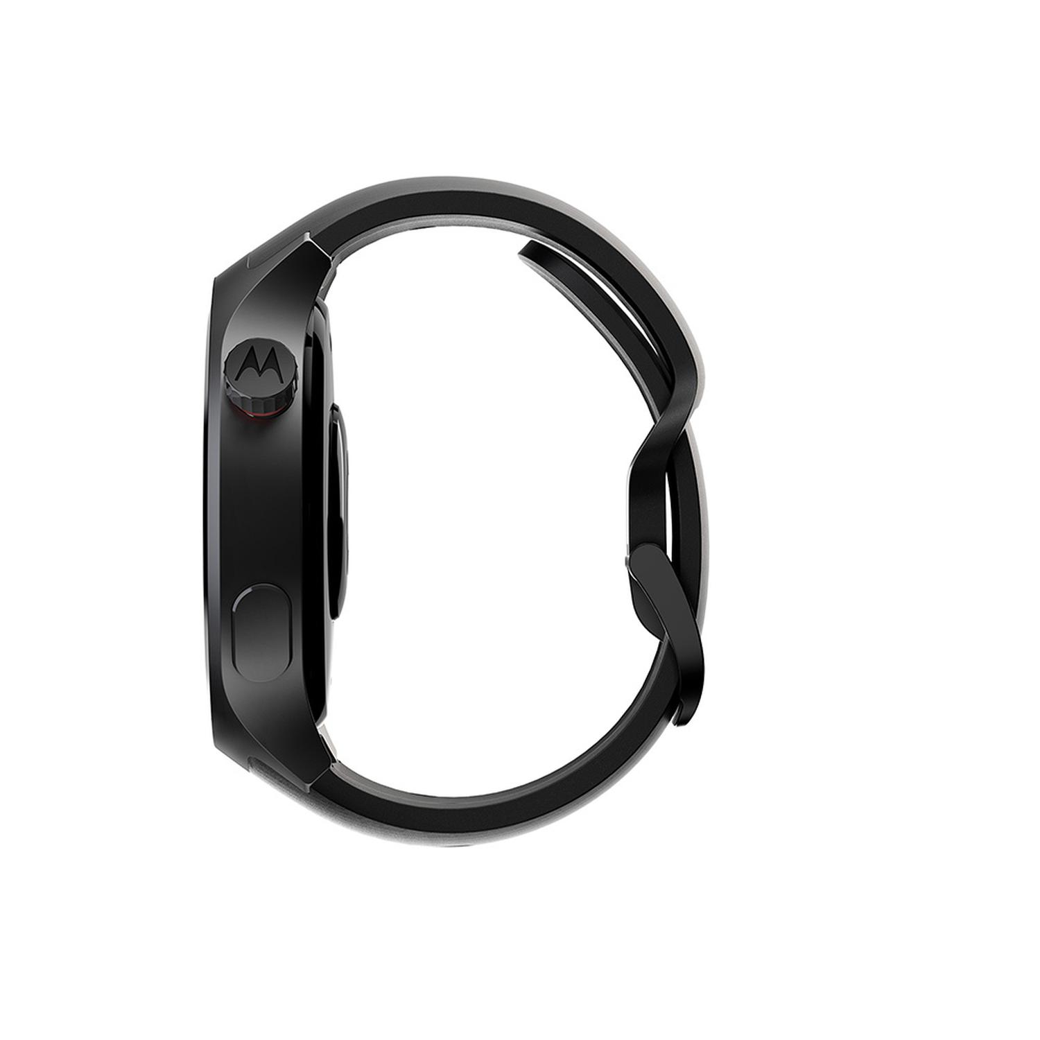 MOTO WATCH NEGRO SILICONA - 4
