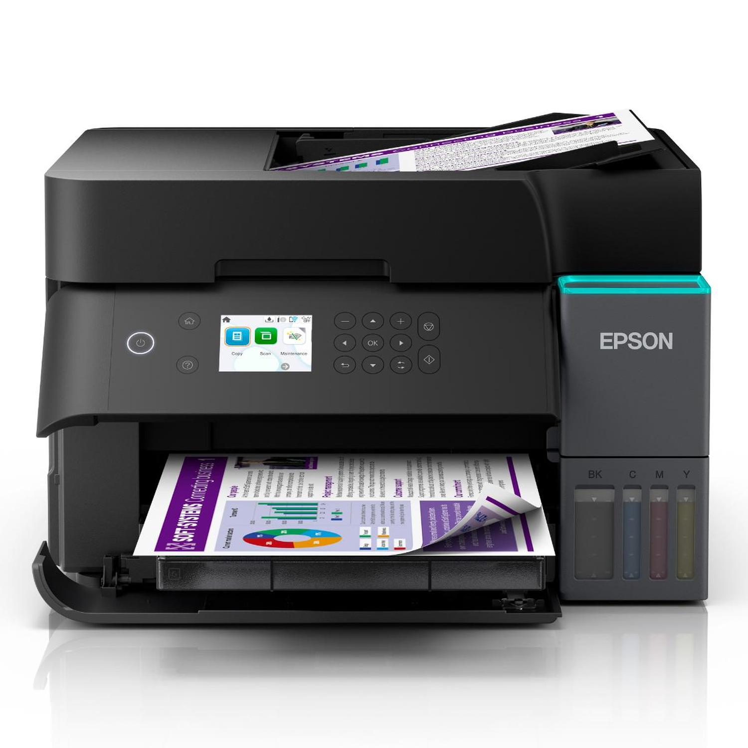 IMPRESORA EPSON MULTIFUNCIONAL 3 EN 1 ECOTANK L6370 WI-FI - 1
