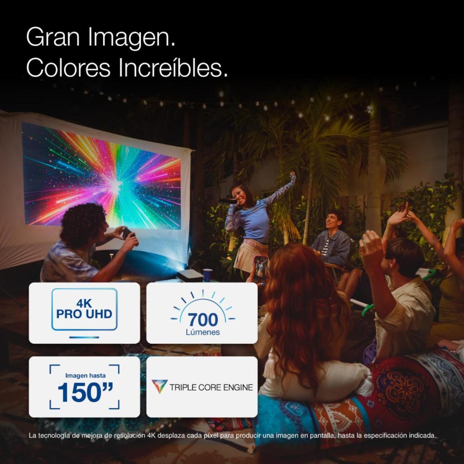 PROYECTOR EPSON SMART LIFESTUDIO POP PLUS EF-62 NEGRO + MALETÍN - 3
