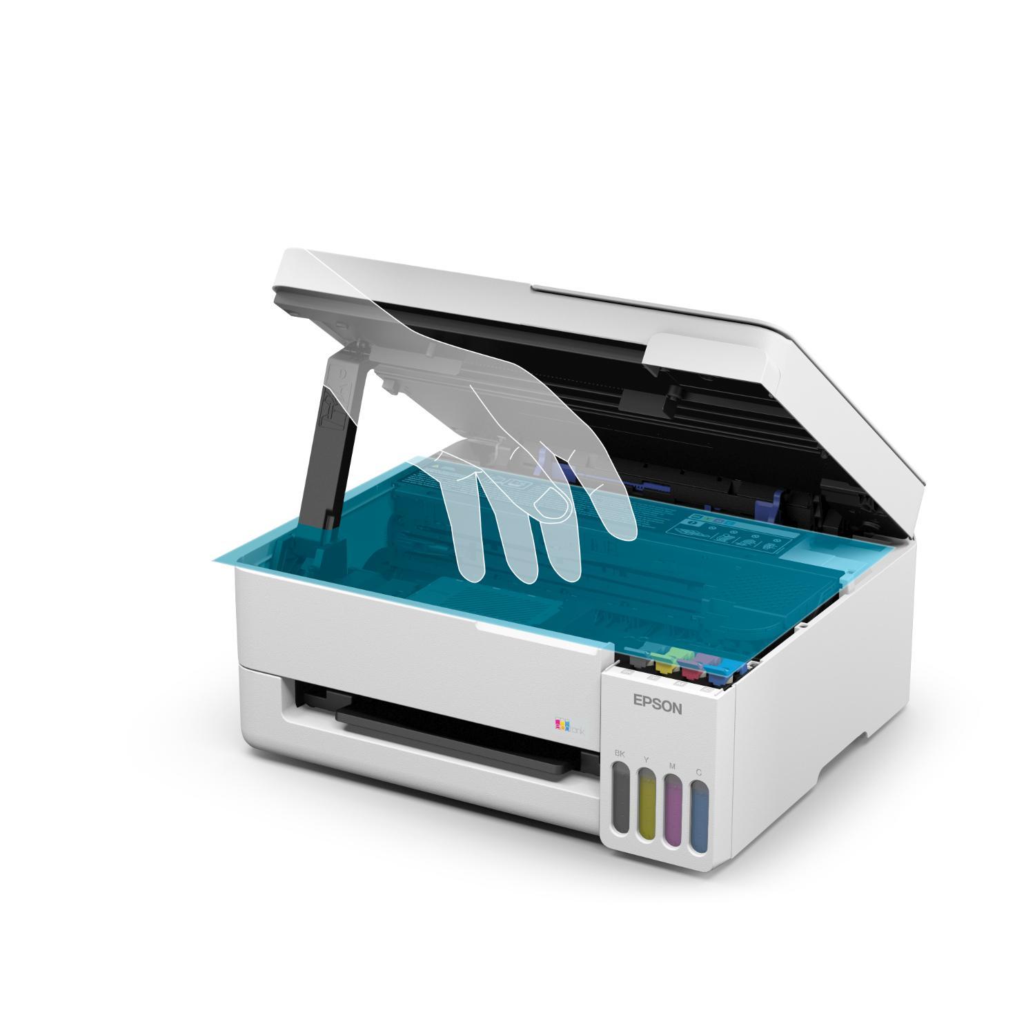 IMPRESORA MULTIFUNCIONAL EPSON ECOTANK L3352 A COLOR INALÁMBRICA BLANCA - 4