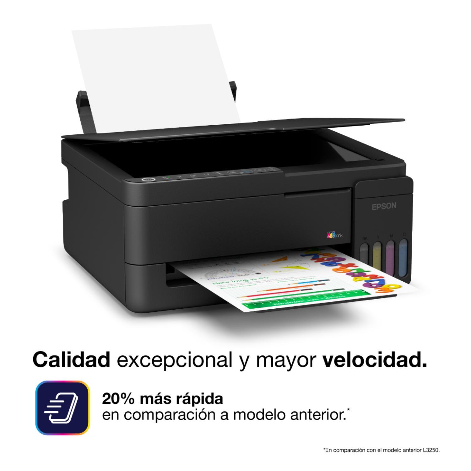 IMPRESORA MULTIFUNCIONAL EPSON ECOTANK L3350 A COLOR INALÁMBRICA - 2