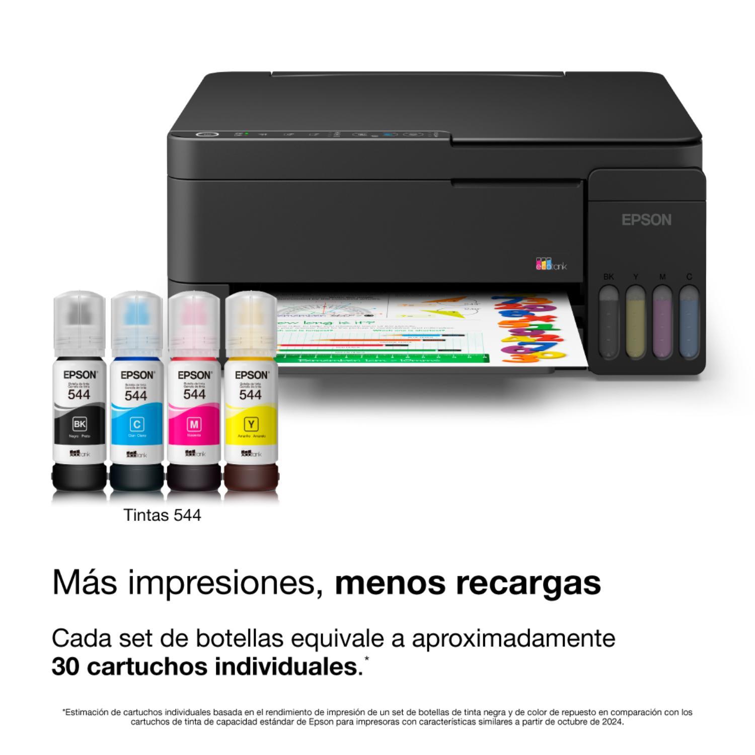 IMPRESORA MULTIFUNCIONAL EPSON ECOTANK L3350 A COLOR INALÁMBRICA - 3
