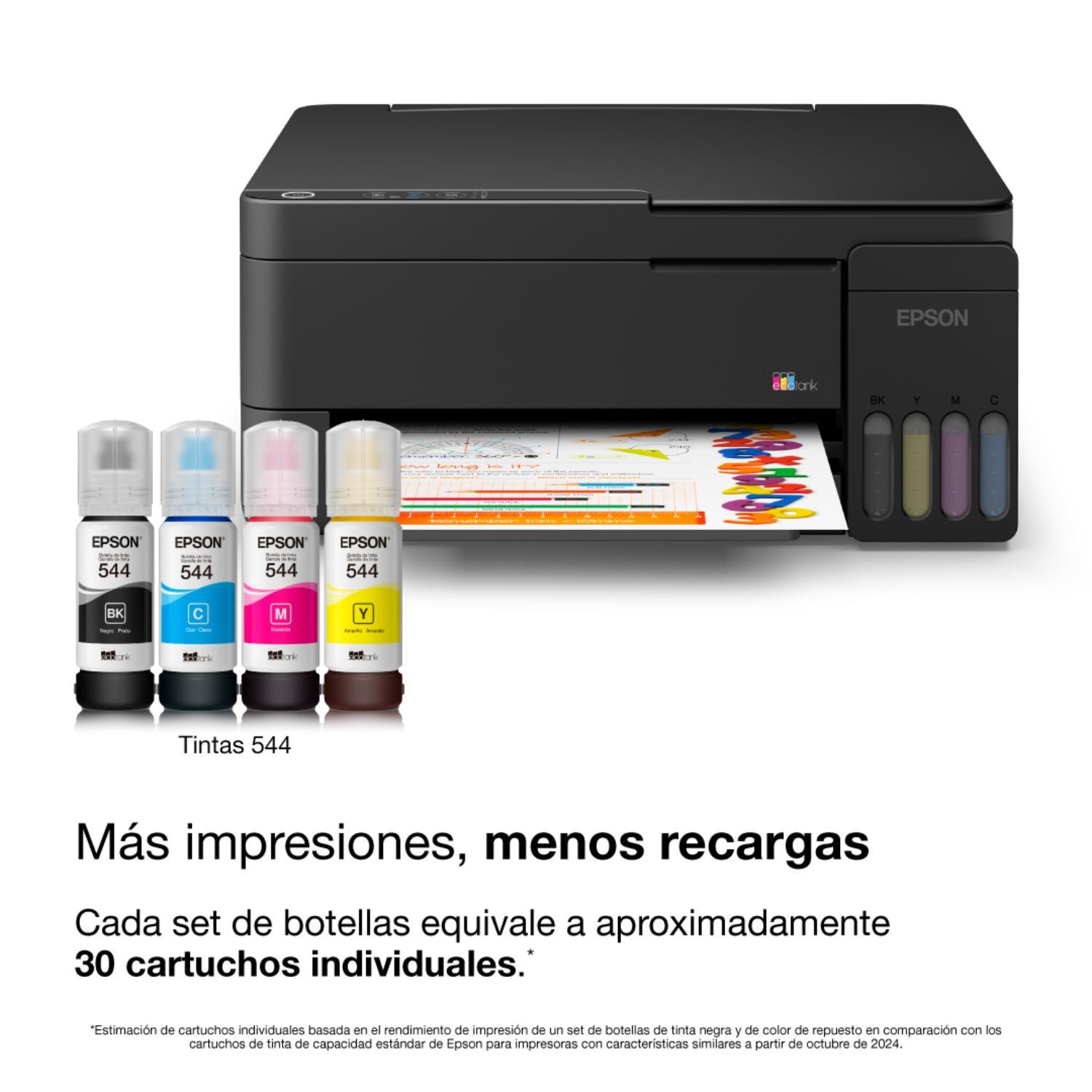 IMPRESORA MULTIFUNCIONAL EPSON ECOTANK L3310 A COLOR - 3