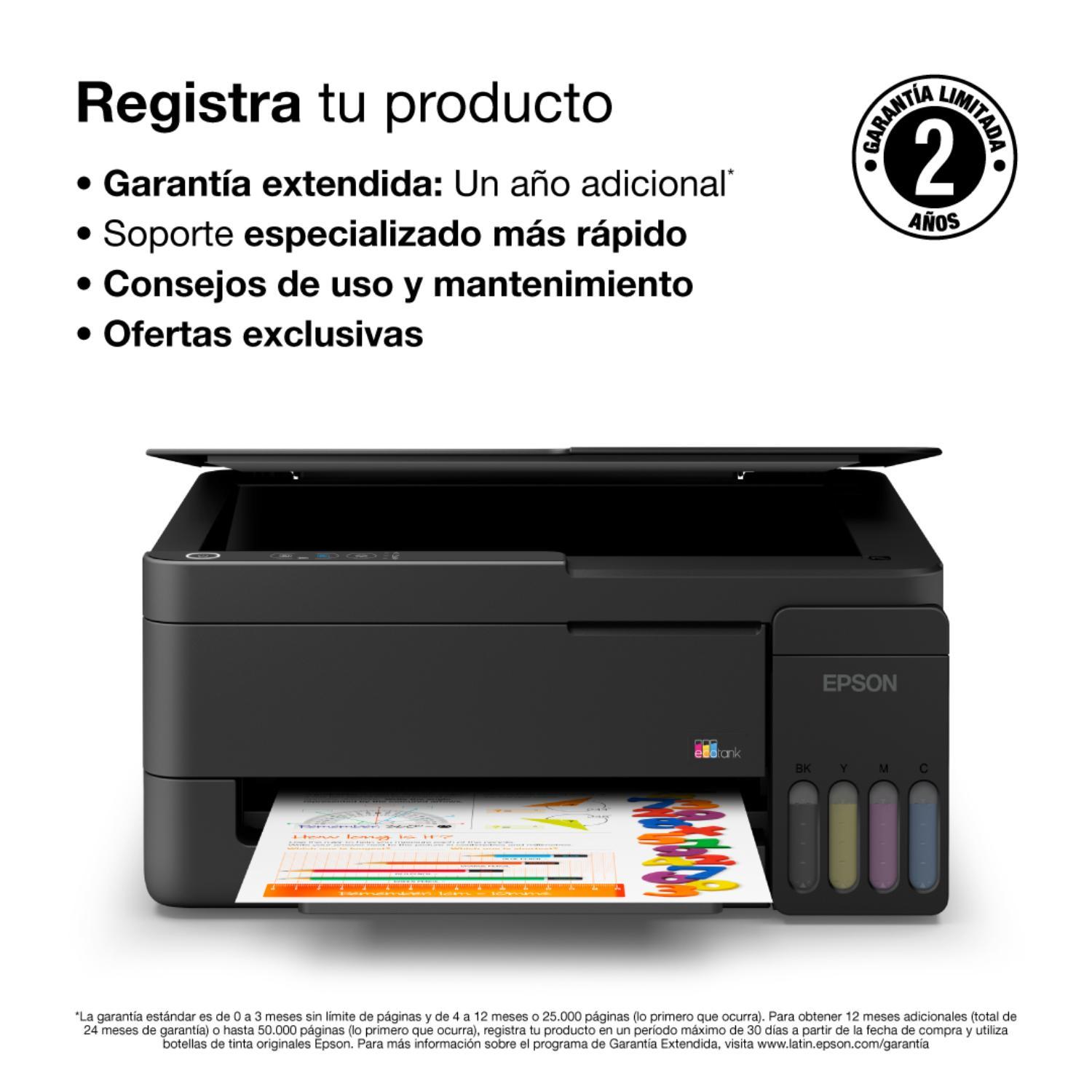 IMPRESORA MULTIFUNCIONAL EPSON ECOTANK L3310 A COLOR - 8