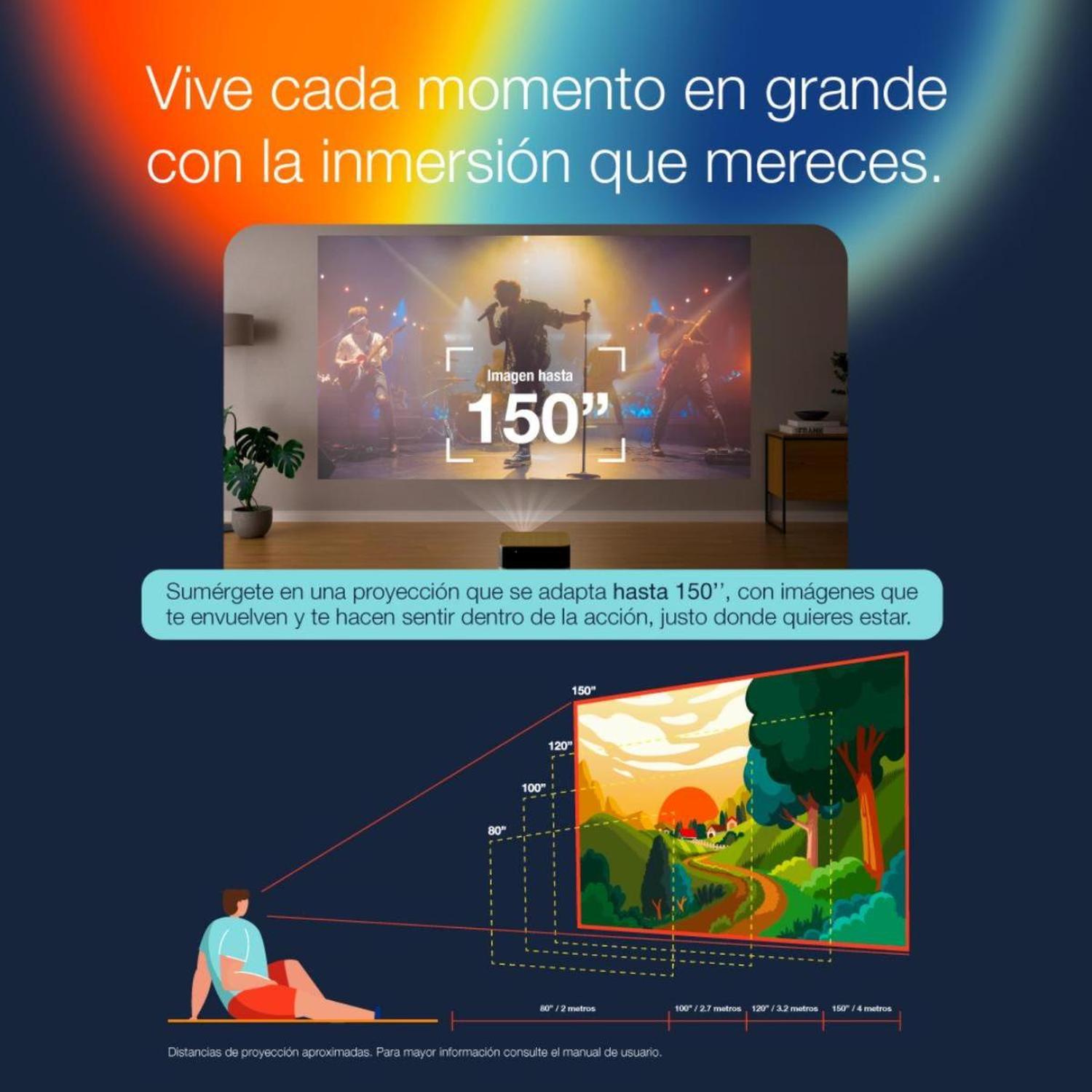 PROYECTOR EPSON SMART LIFESTUDIO POP EF-61 BLANCO + MALETÍN + POP CORN - 6