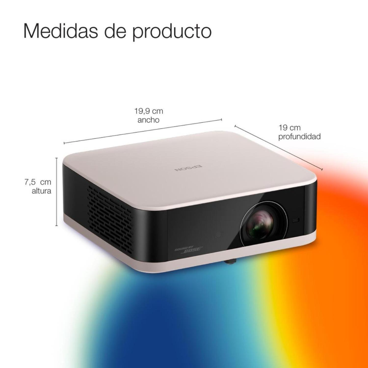 PROYECTOR EPSON SMART LIFESTUDIO POP EF-61 BLANCO + MALETÍN + POP CORN - 8